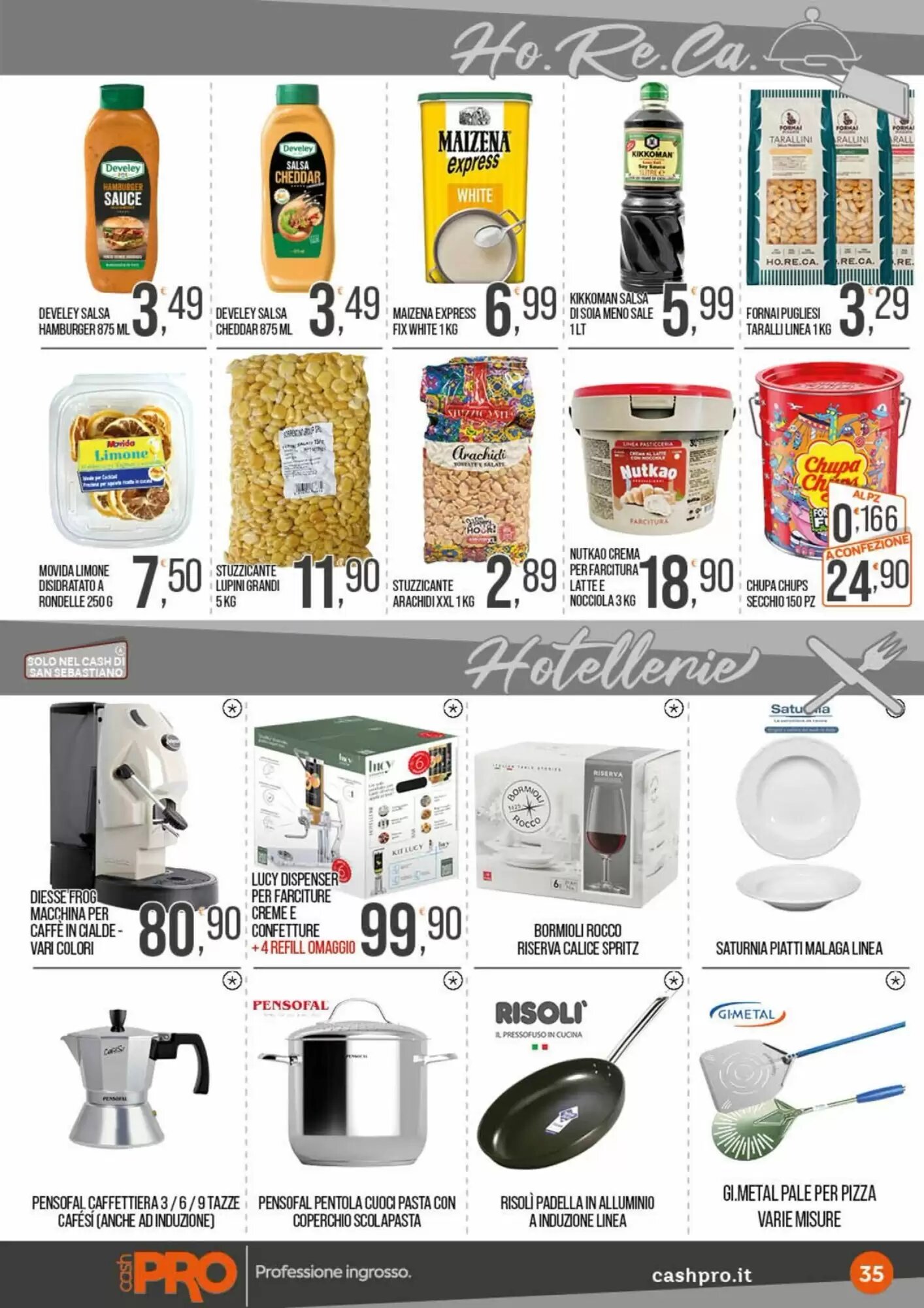 Volantino promozionale Cash pro  valide dal 24/08/2026 - Pagina 35.