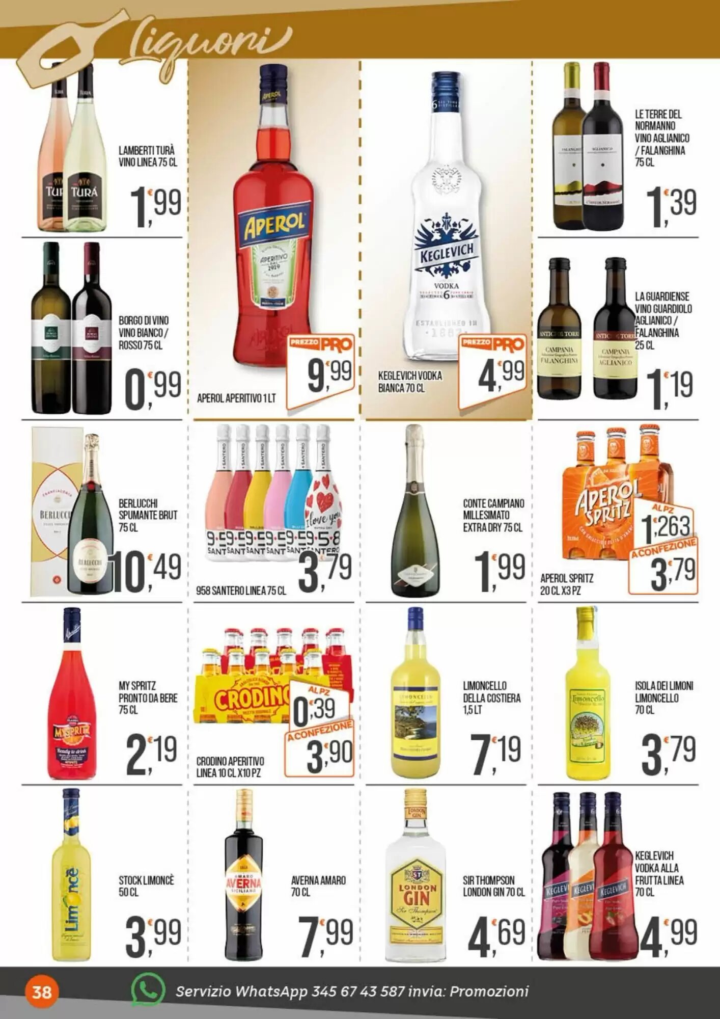 Volantino promozionale Cash pro  valide dal 24/08/2026 - Pagina 38.