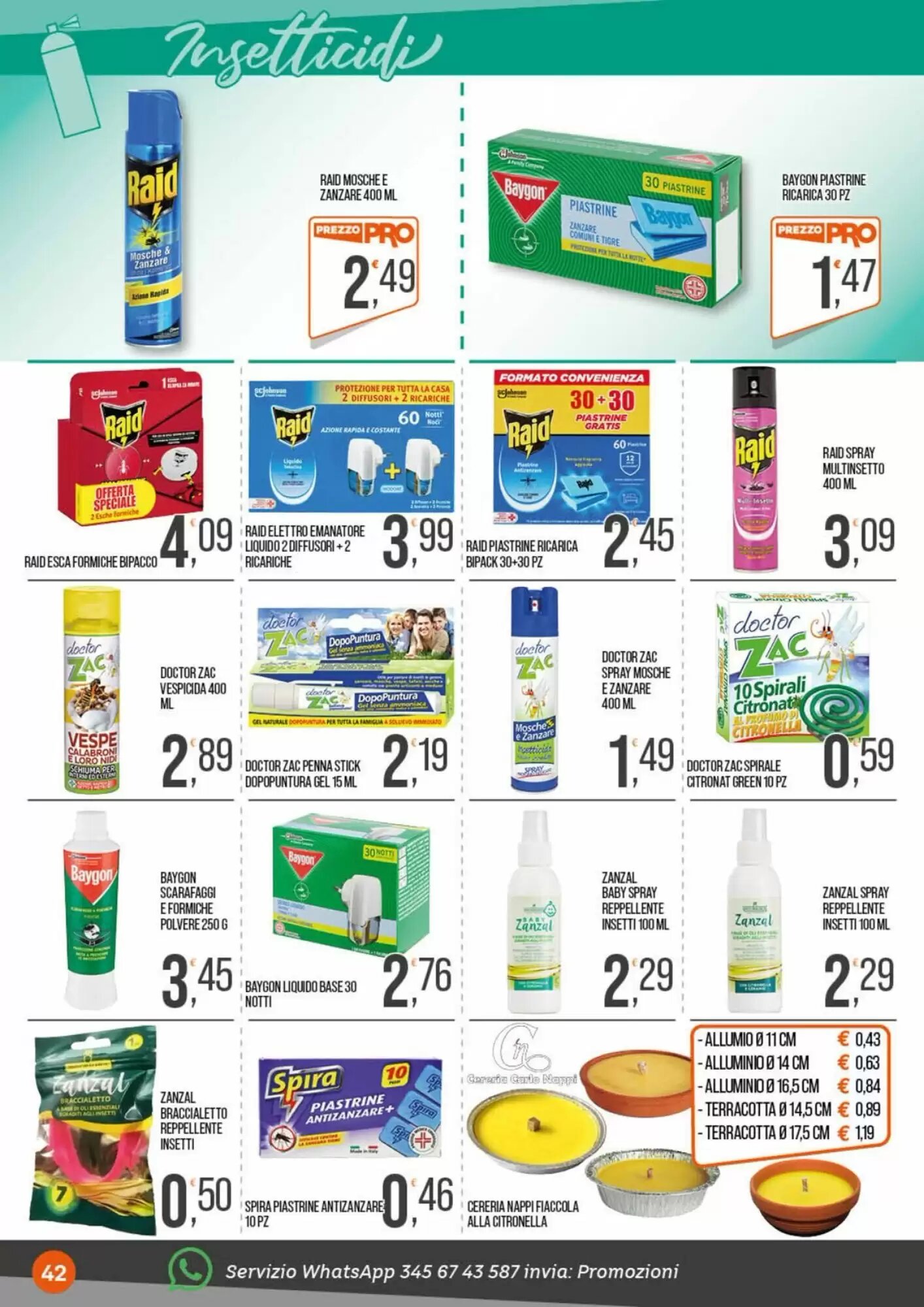Volantino promozionale Cash pro  valide dal 24/08/2026 - Pagina 42.