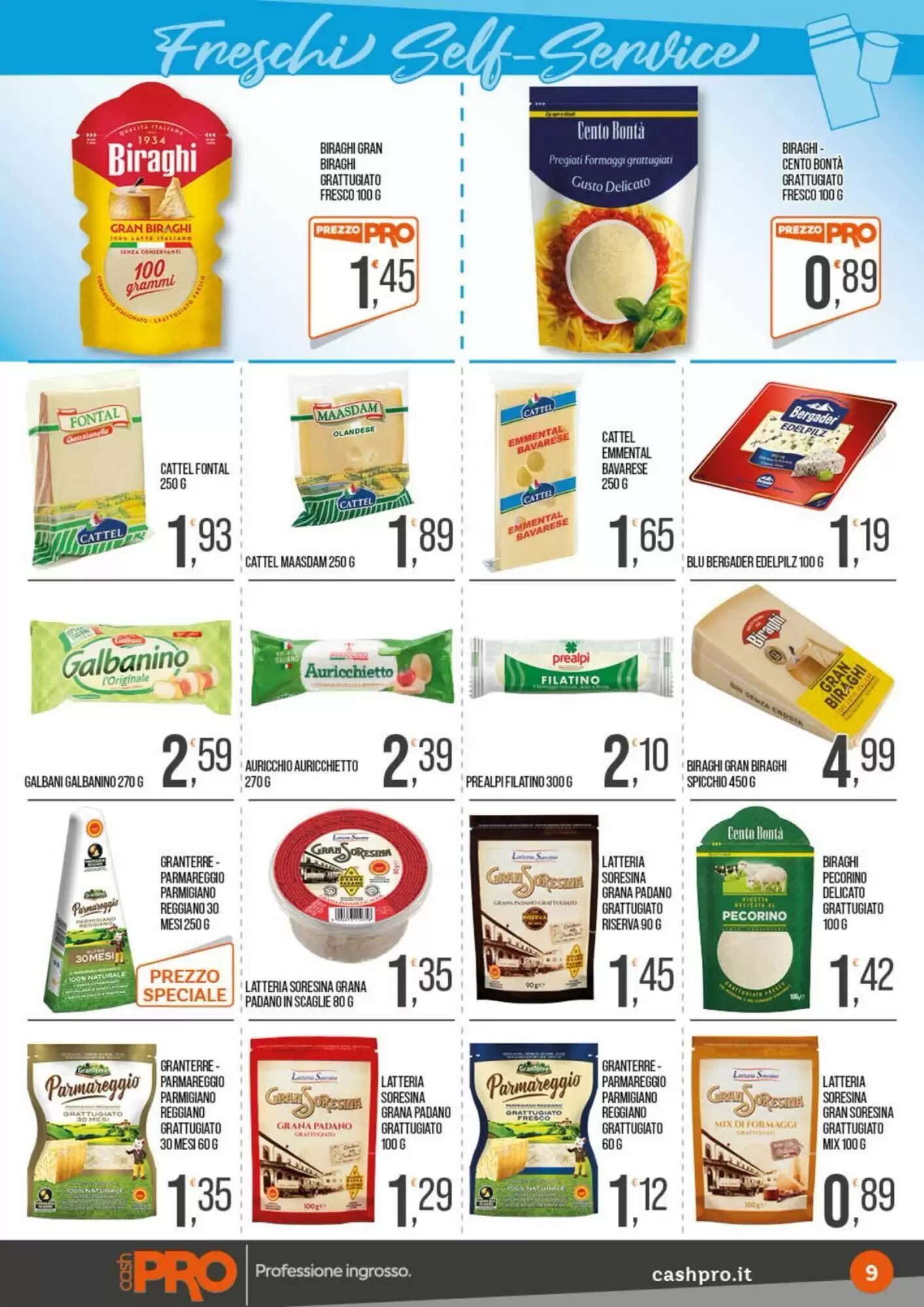 Volantino promozionale Cash pro  valide dal 24/08/2026 - Pagina 9.