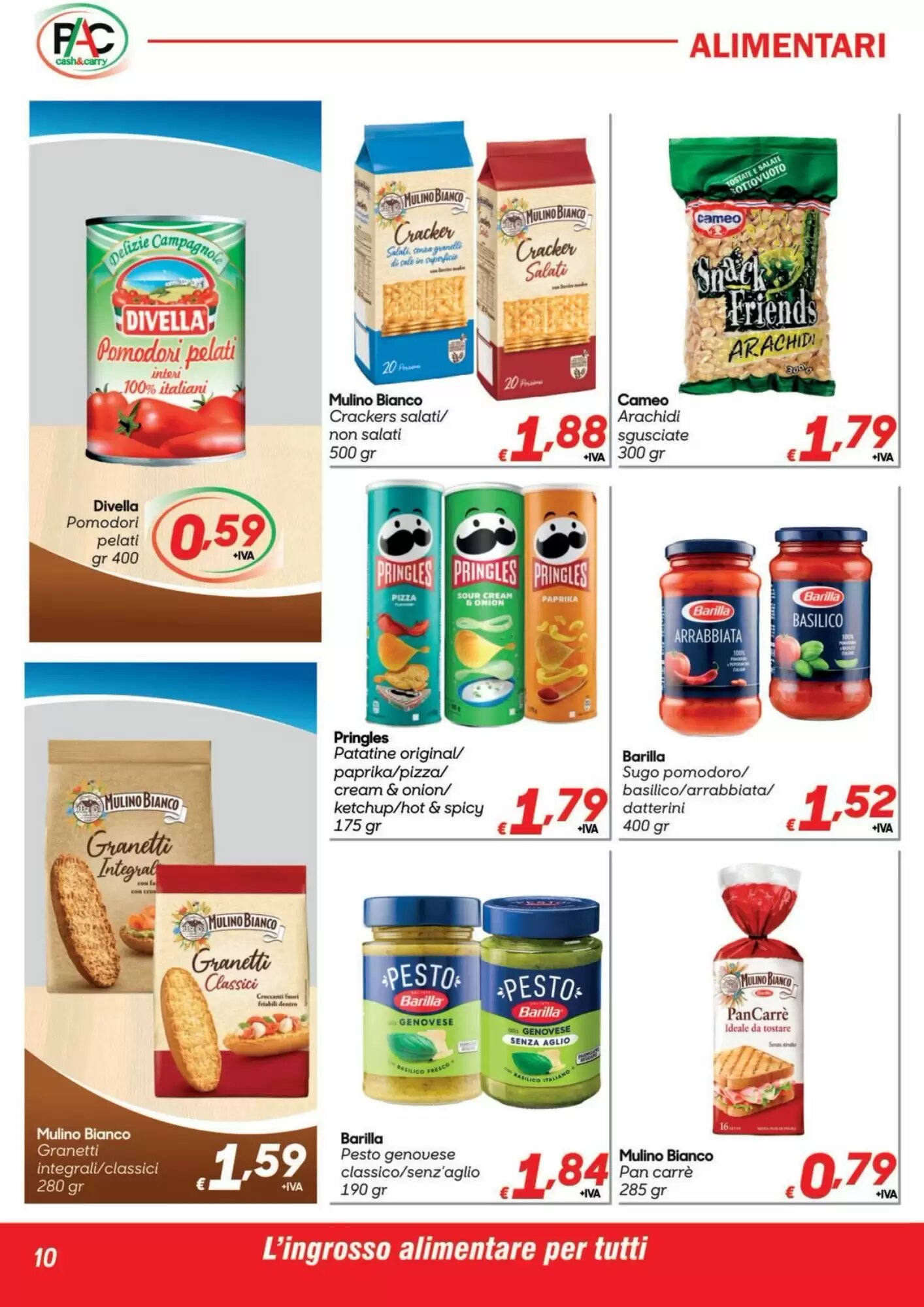 Volantino promozionale Pac Cash&Carry  valide dal 24/08/2026 - Pagina 10.