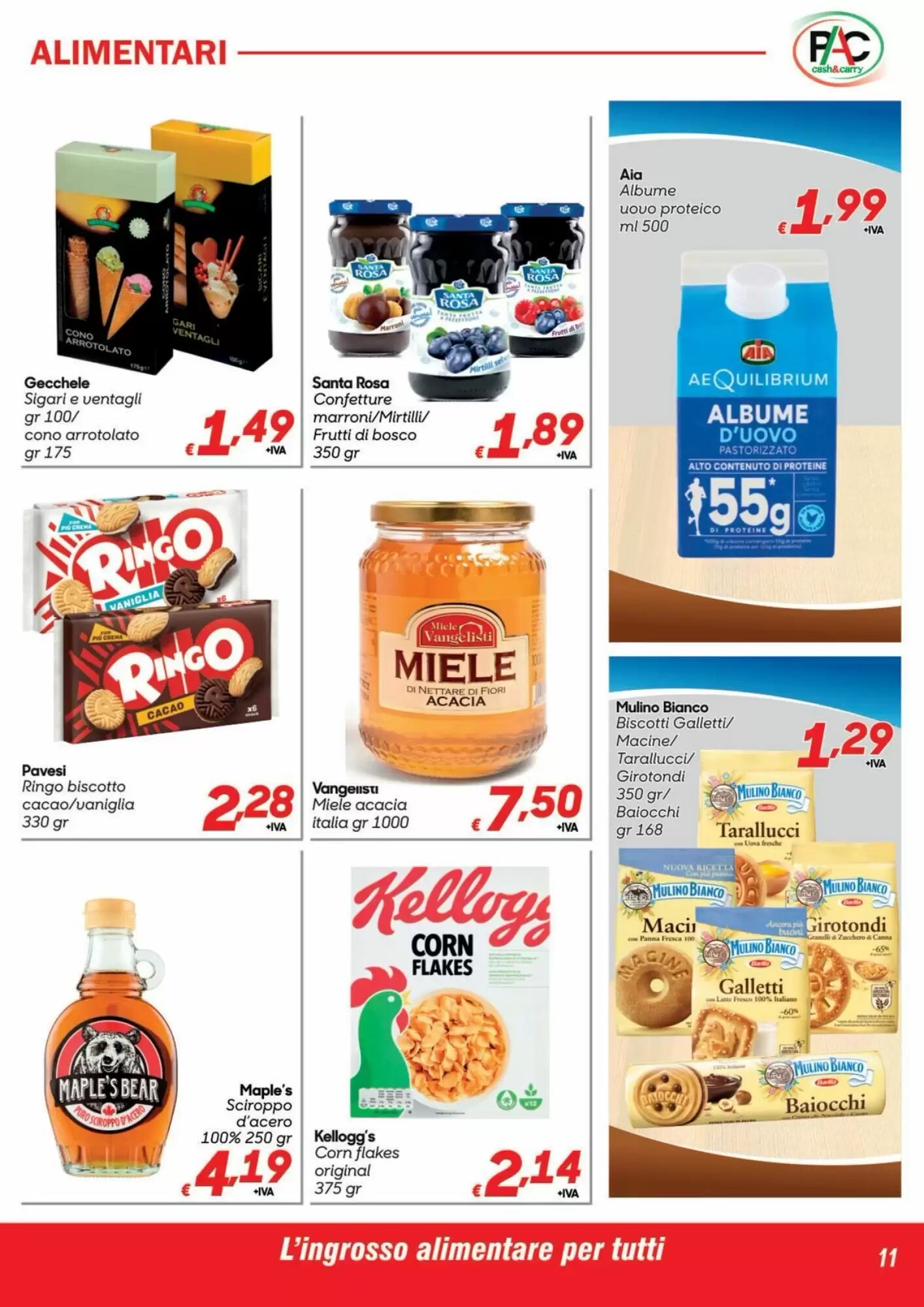 Volantino promozionale Pac Cash&Carry  valide dal 24/08/2026 - Pagina 11.