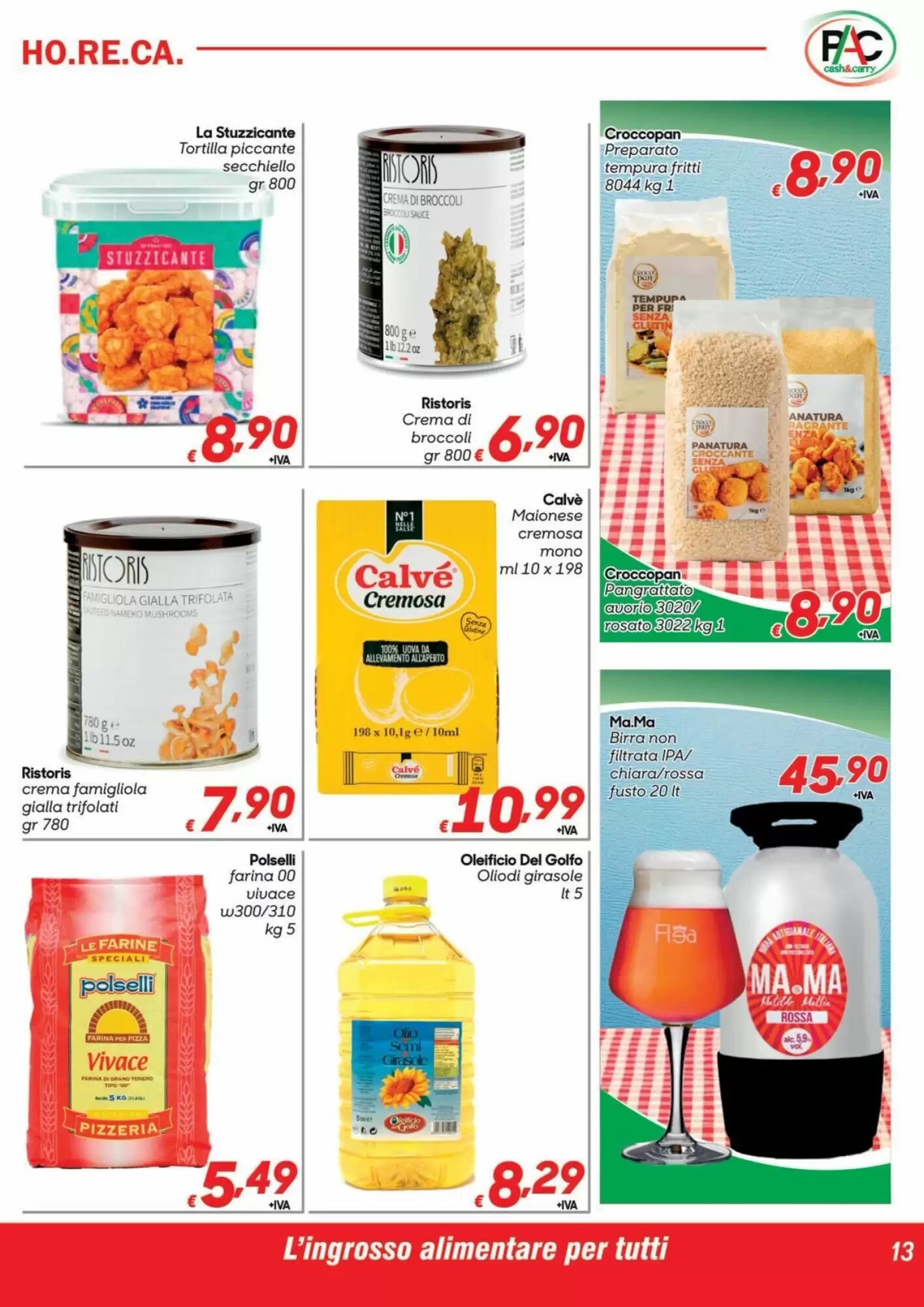 Volantino promozionale Pac Cash&Carry  valide dal 24/08/2026 - Pagina 13.