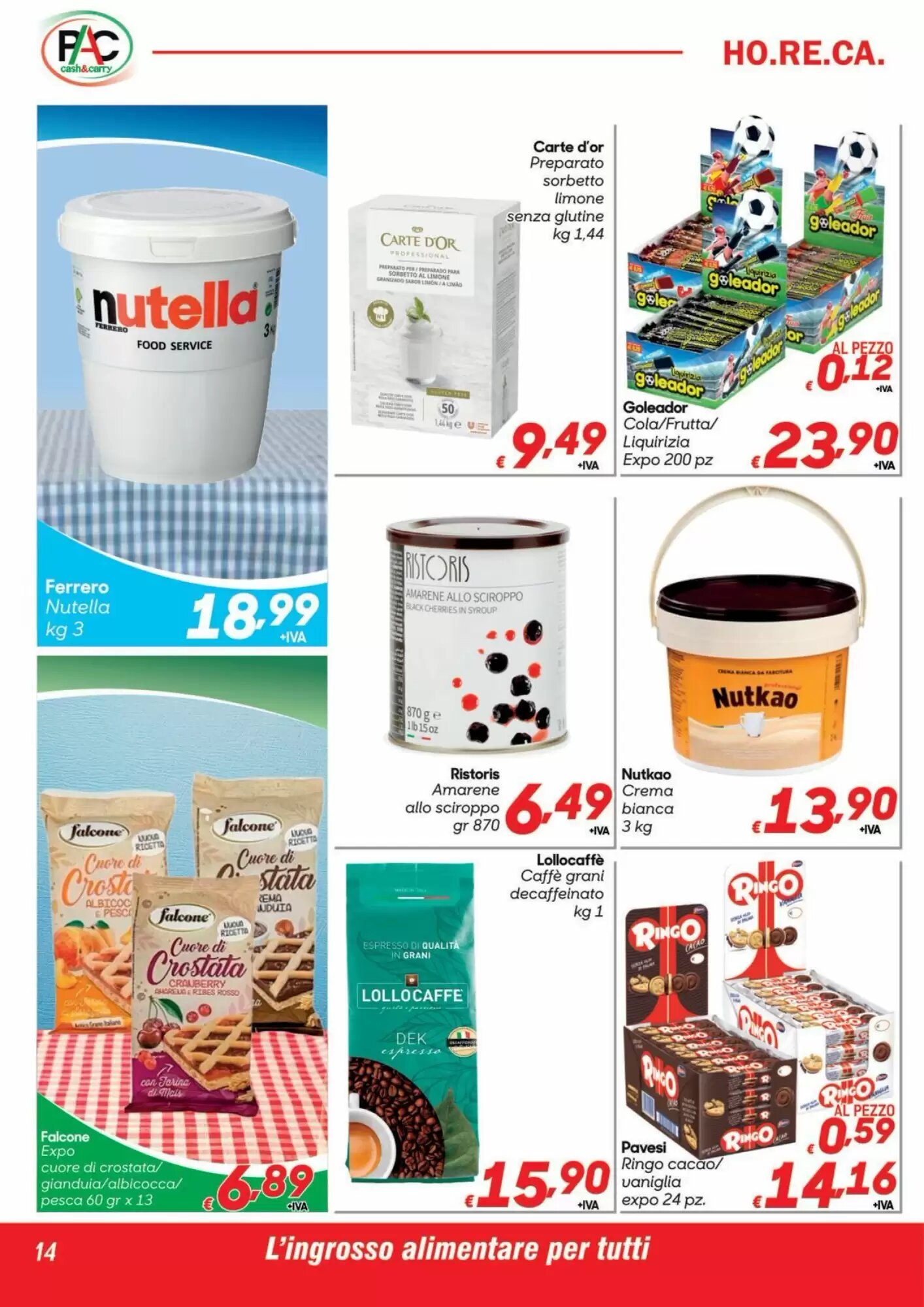 Volantino promozionale Pac Cash&Carry  valide dal 24/08/2026 - Pagina 14.