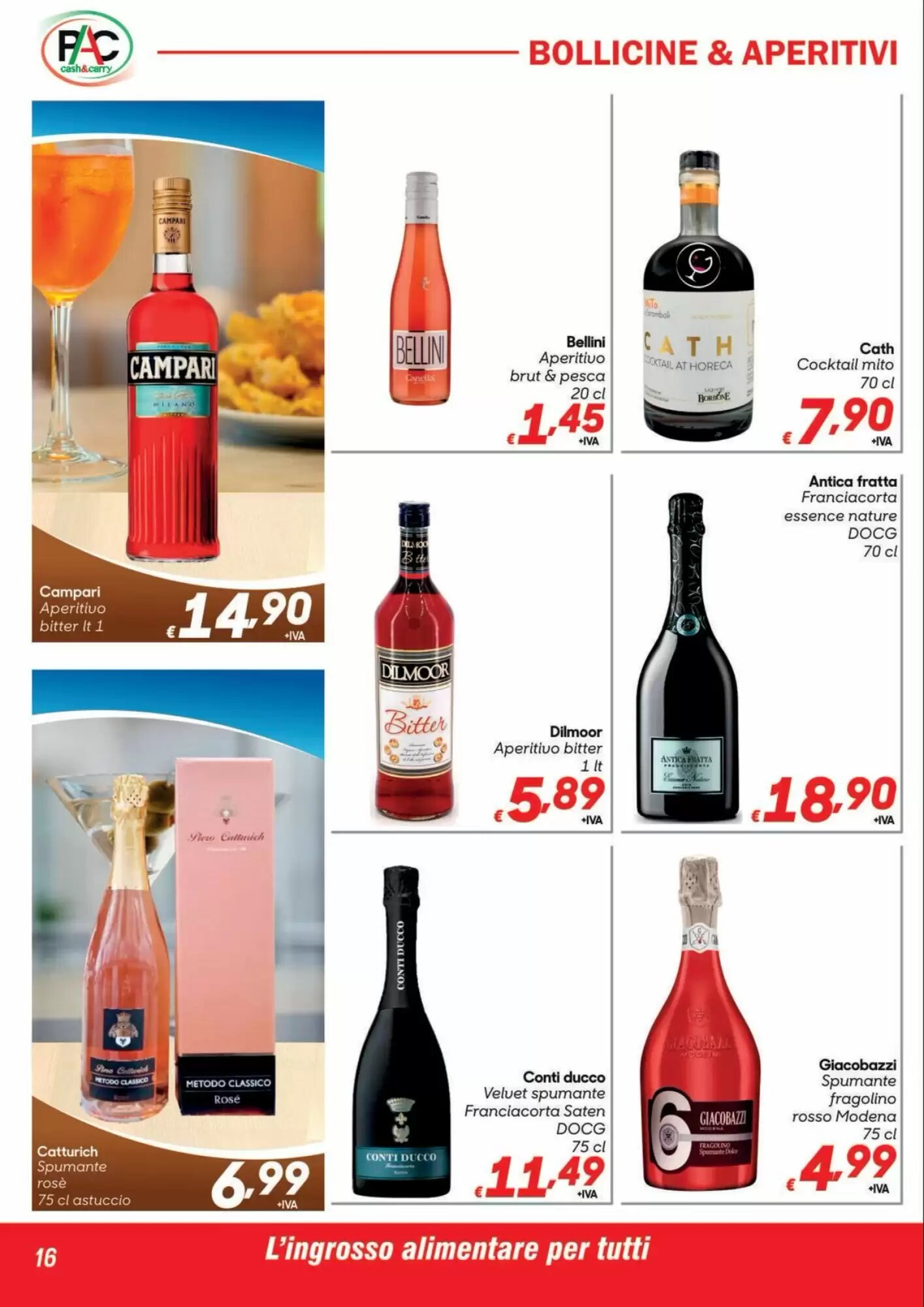 Volantino promozionale Pac Cash&Carry  valide dal 24/08/2026 - Pagina 16.