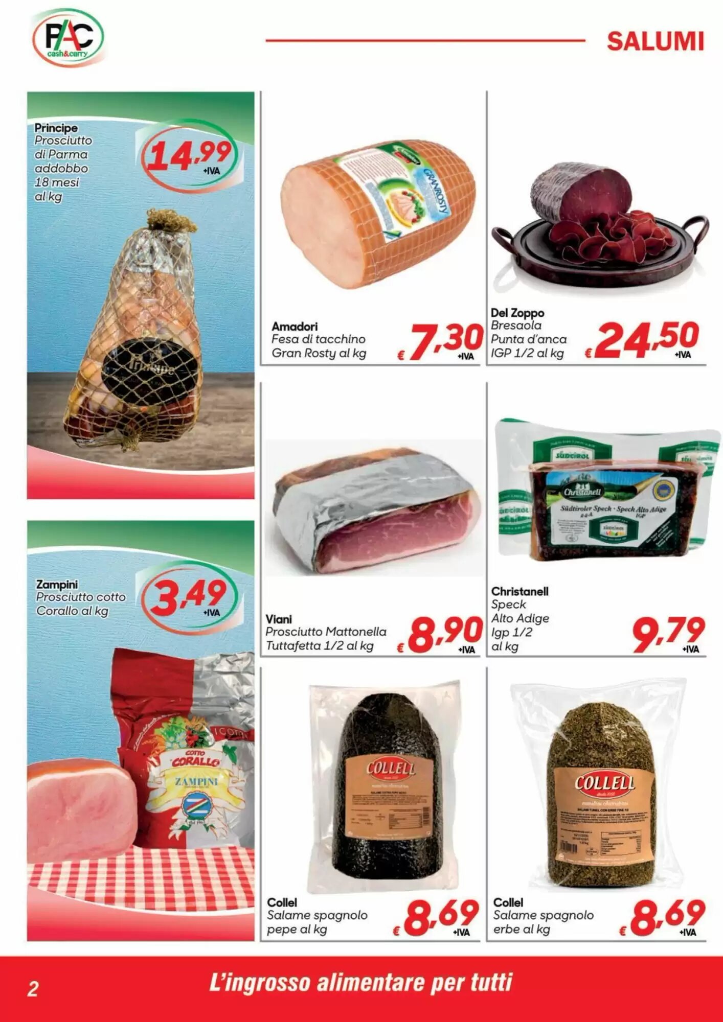 Volantino promozionale Pac Cash&Carry  valide dal 24/08/2026 - Pagina 2.