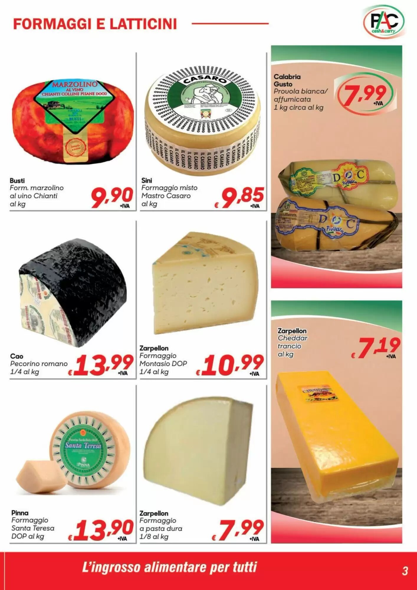 Volantino promozionale Pac Cash&Carry  valide dal 24/08/2026 - Pagina 3.