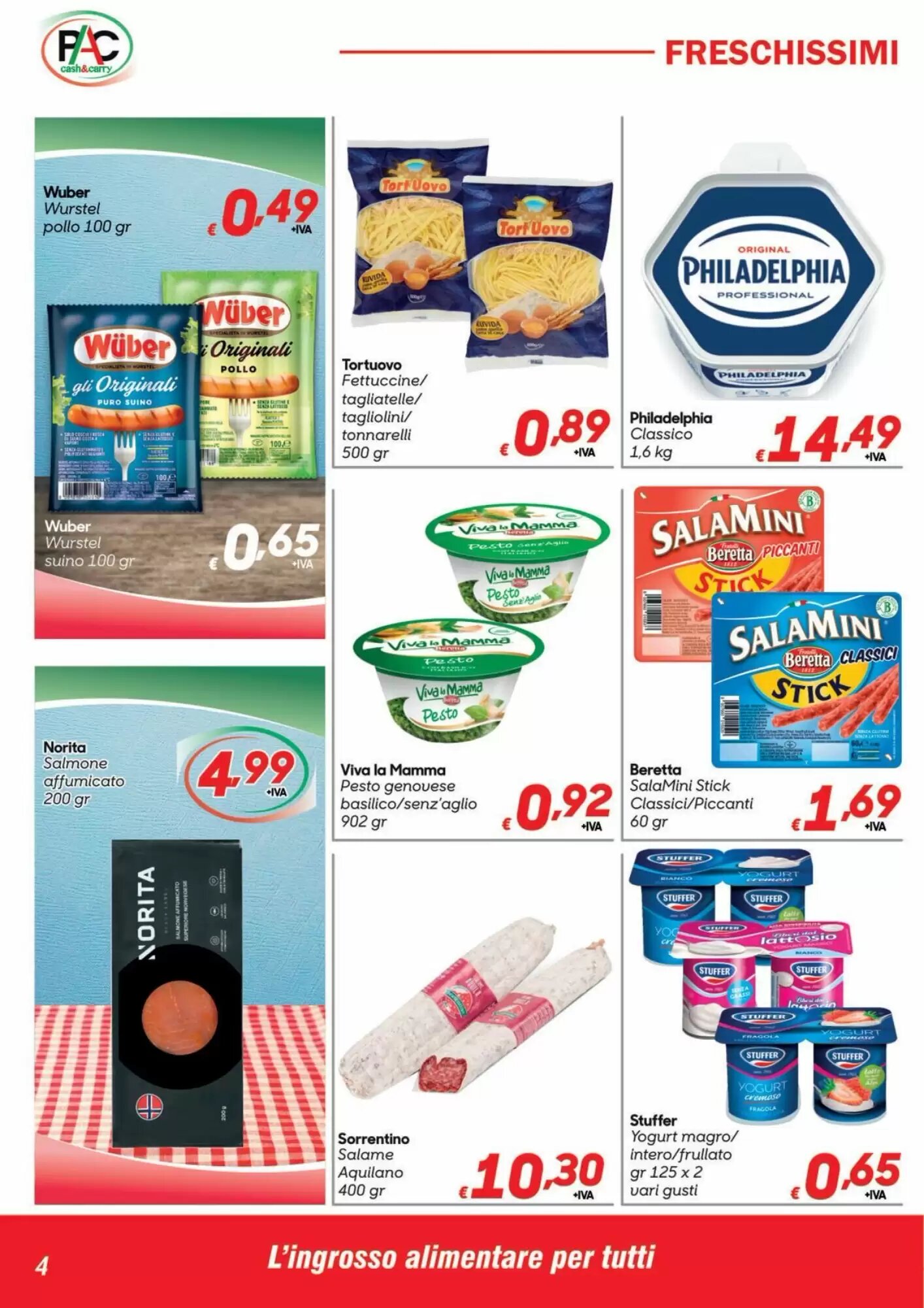 Volantino promozionale Pac Cash&Carry  valide dal 24/08/2026 - Pagina 4.