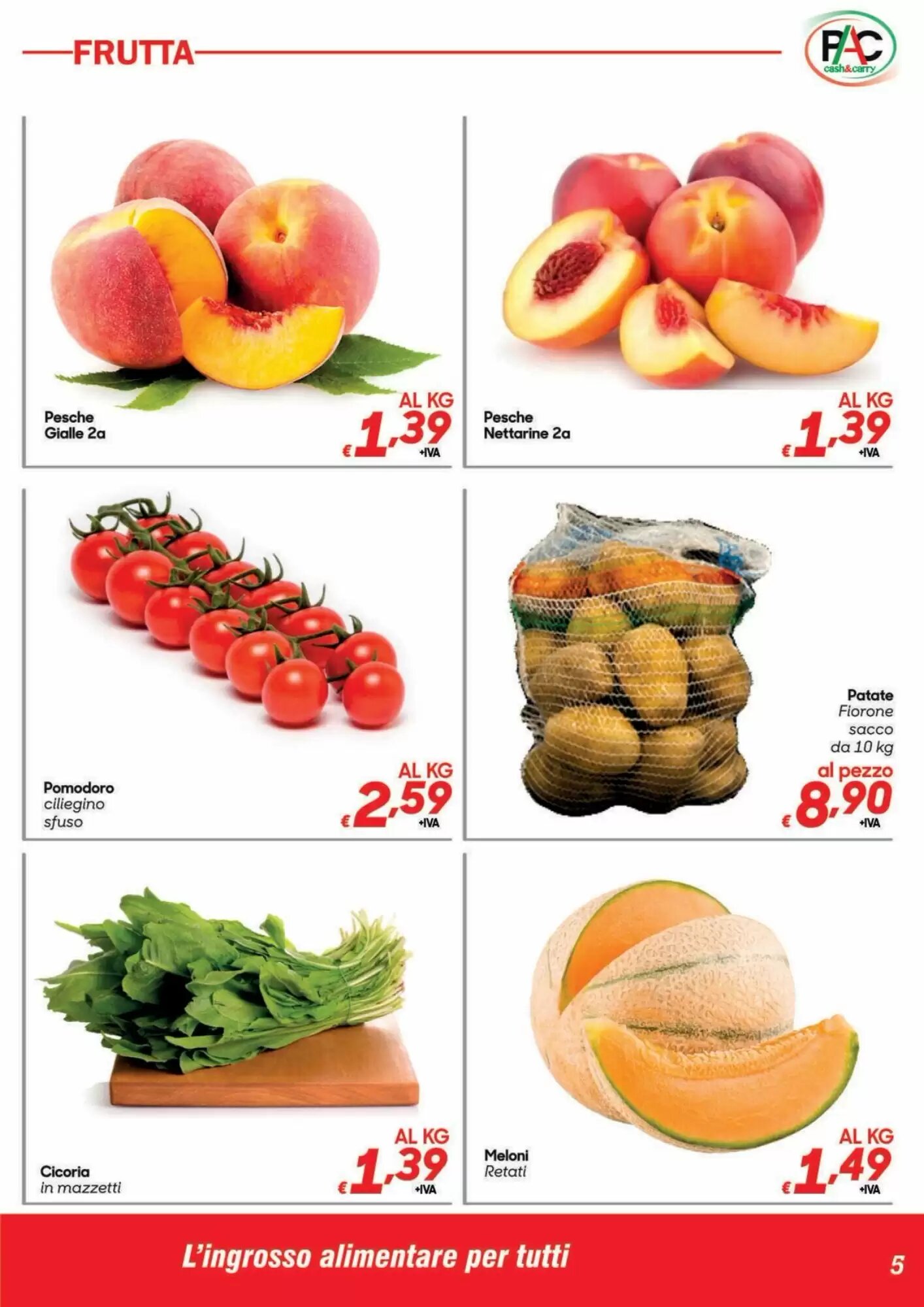 Volantino promozionale Pac Cash&Carry  valide dal 24/08/2026 - Pagina 5.