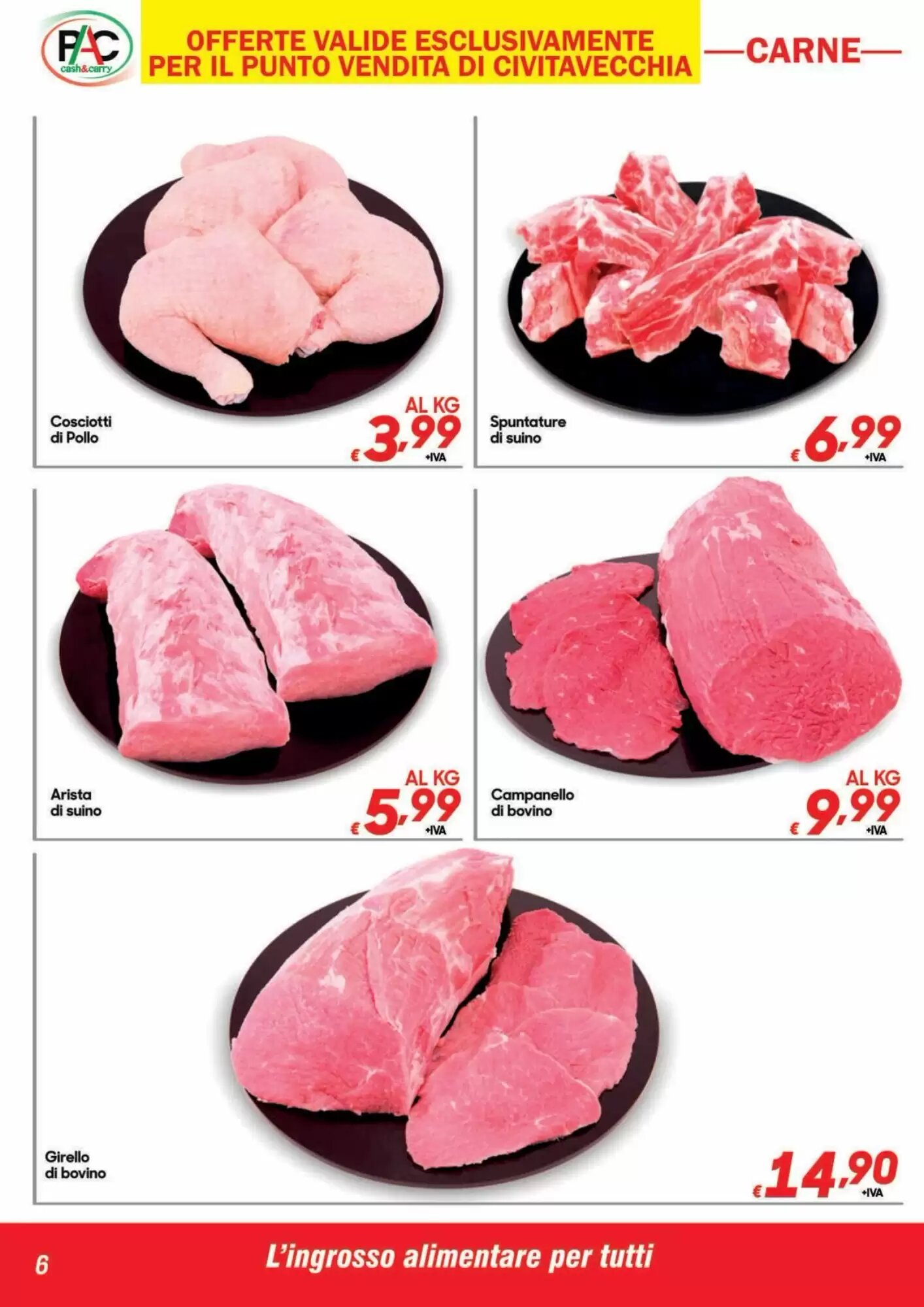 Volantino promozionale Pac Cash&Carry  valide dal 24/08/2026 - Pagina 6.