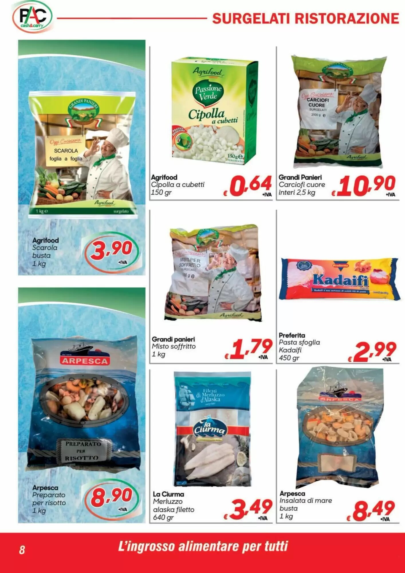 Volantino promozionale Pac Cash&Carry  valide dal 24/08/2026 - Pagina 8.