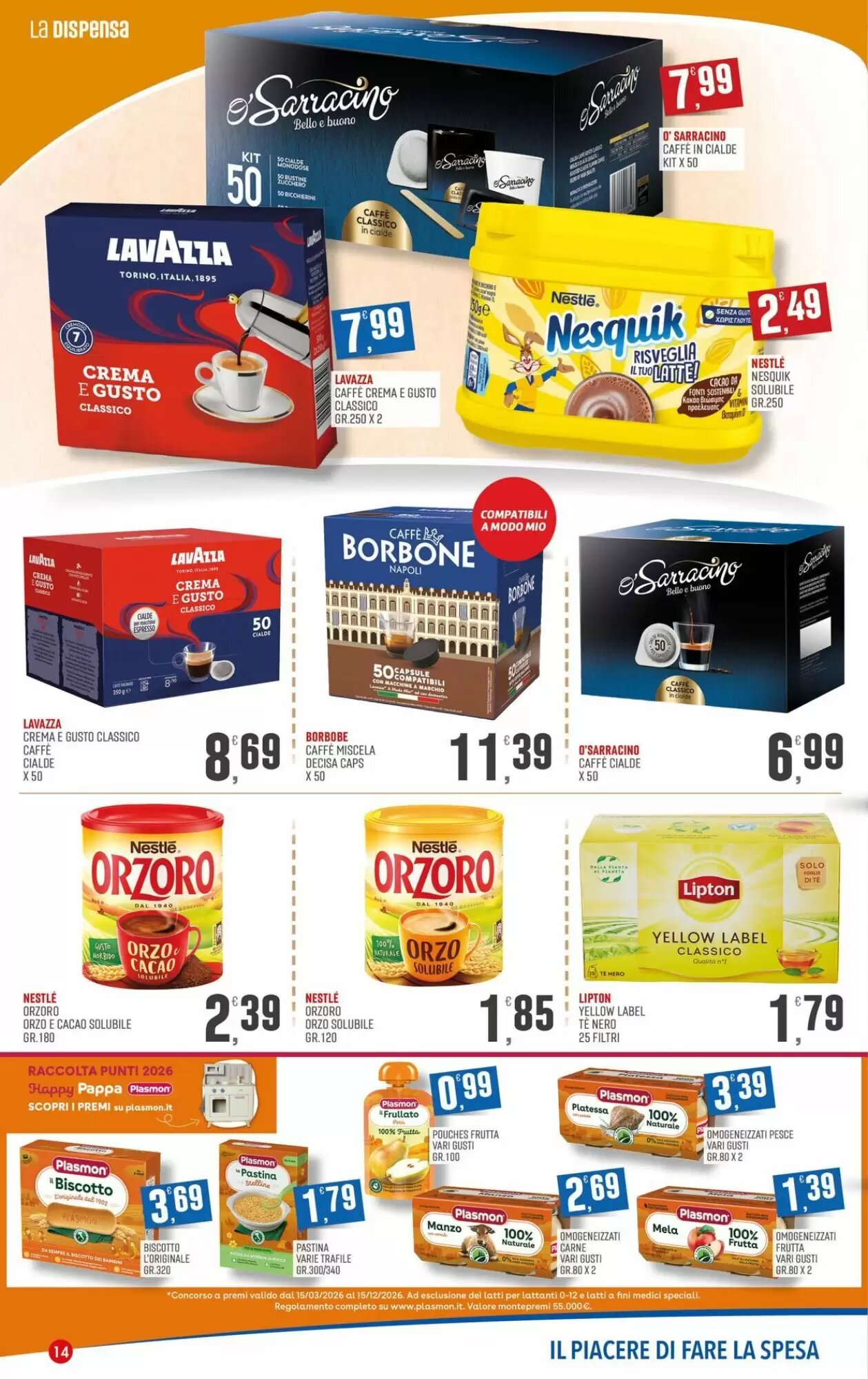 Volantino promozionale Marketpiù  valide dal 24/08/2026 - Pagina 14.