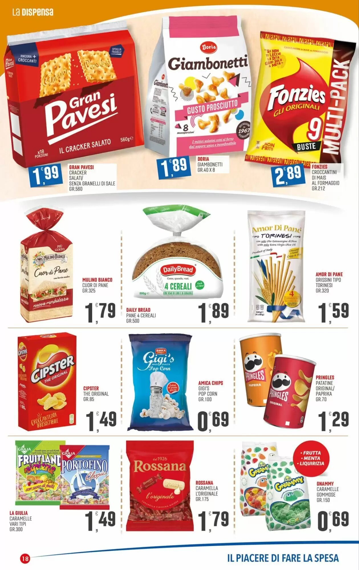 Volantino promozionale Marketpiù  valide dal 24/08/2026 - Pagina 18.
