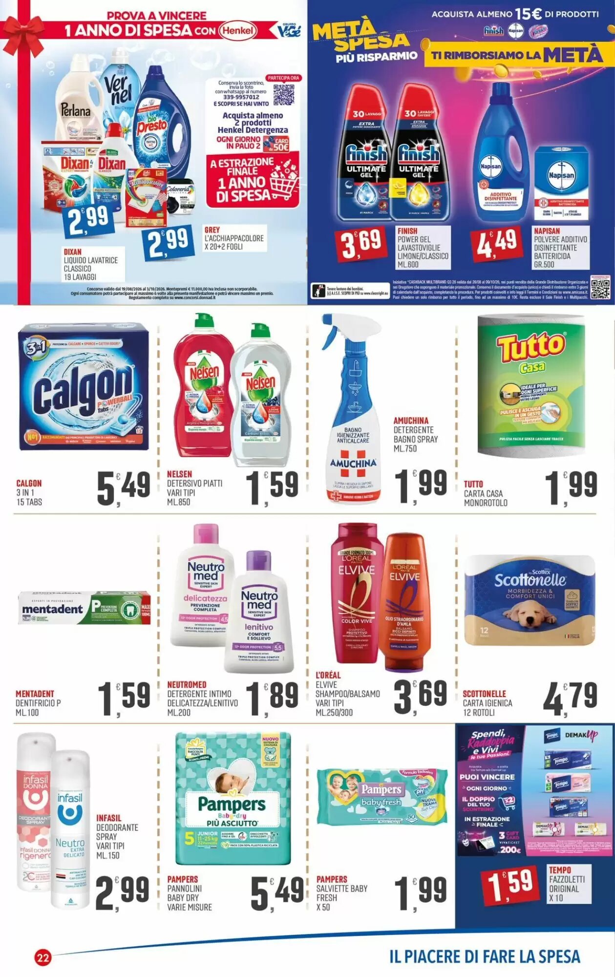 Volantino promozionale Marketpiù  valide dal 24/08/2026 - Pagina 22.