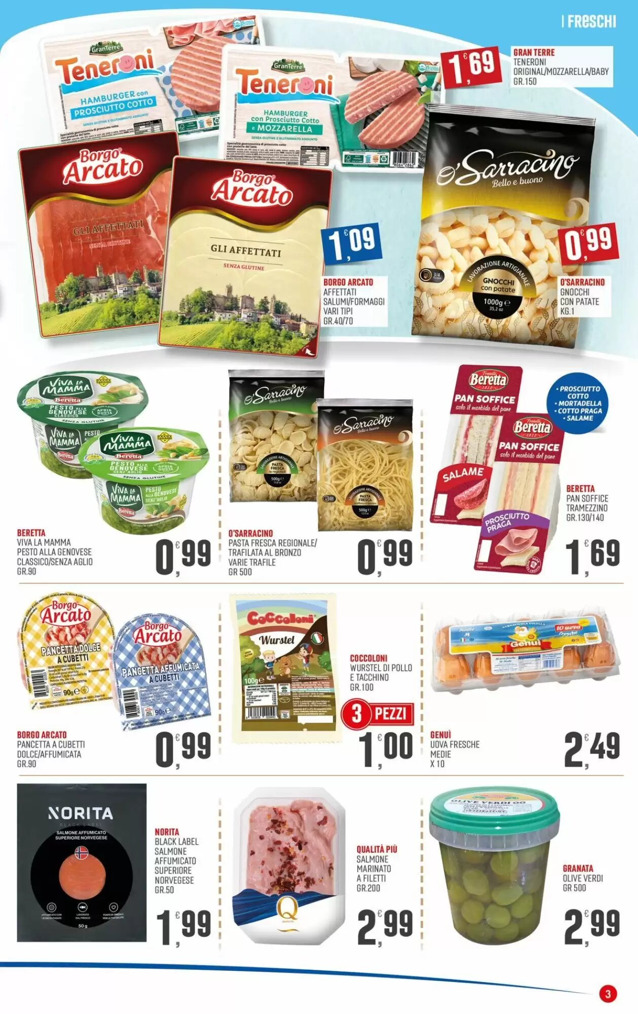 Volantino promozionale Marketpiù  valide dal 24/08/2026 - Pagina 3.