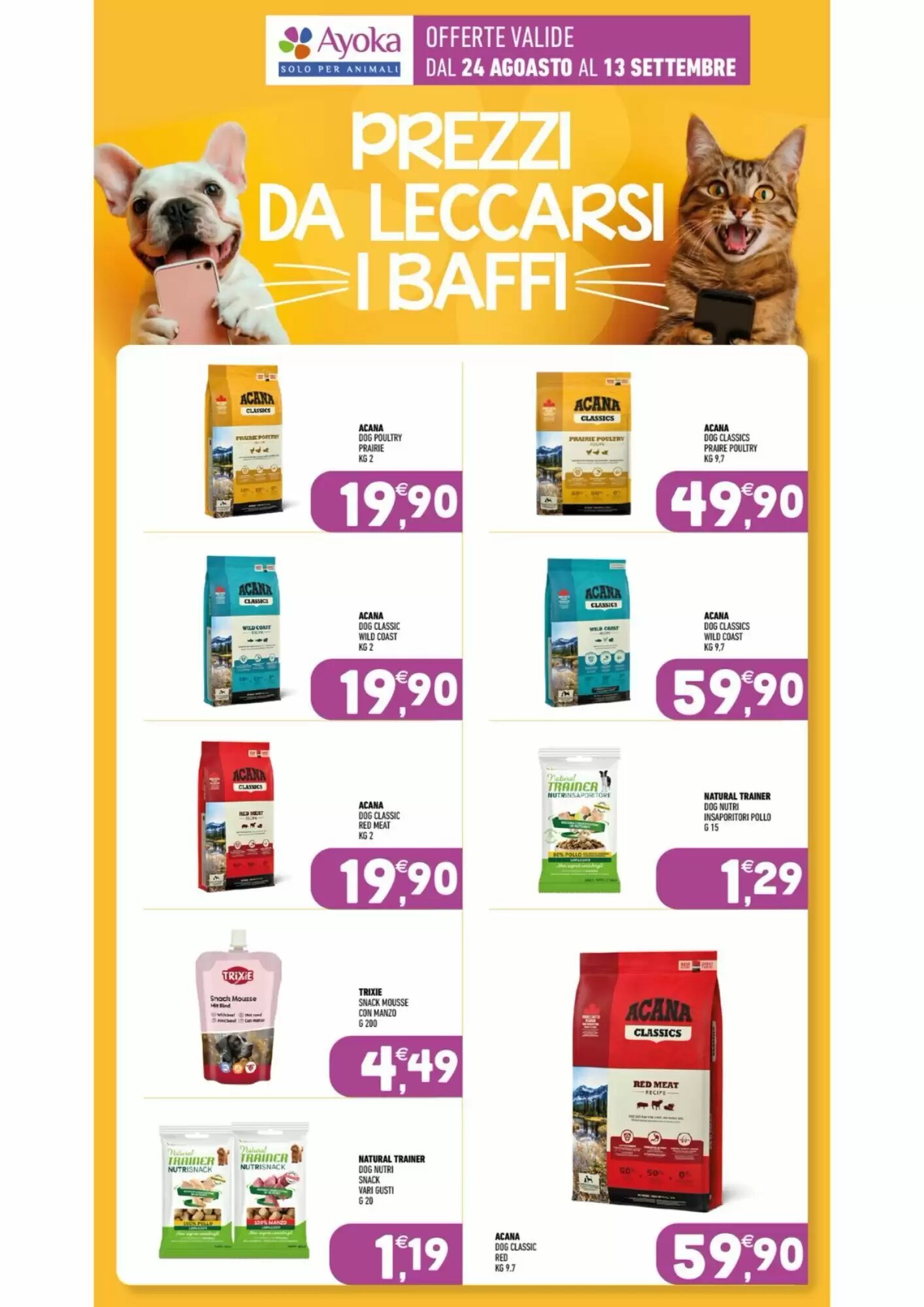 Volantino promozionale Ayoka  valide dal 24/08/2026 - Pagina 10.