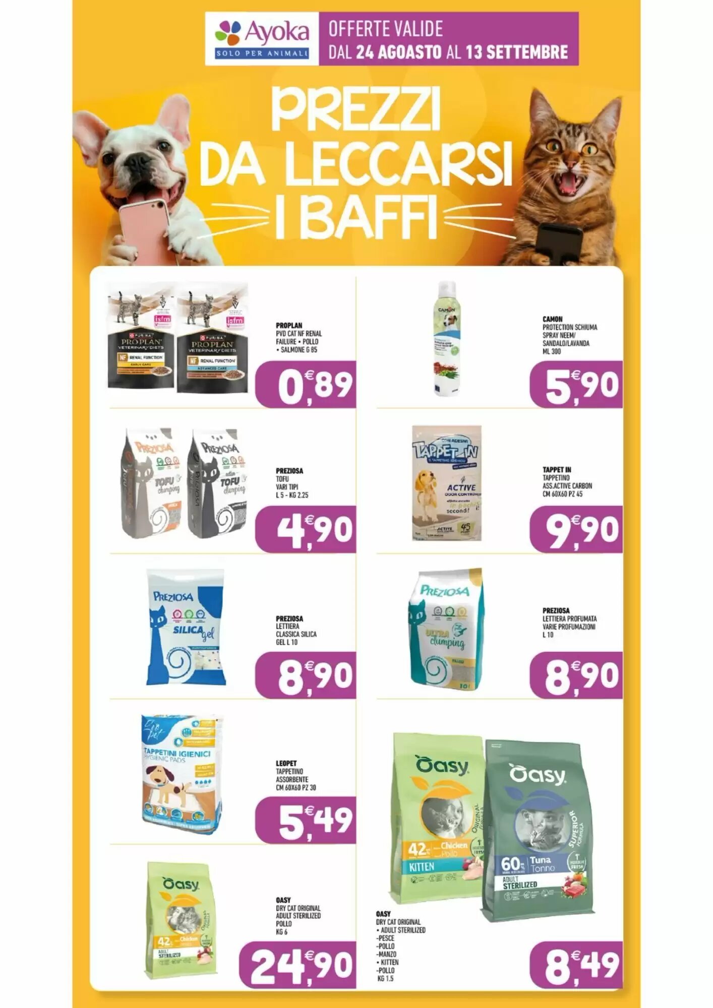 Volantino promozionale Ayoka  valide dal 24/08/2026 - Pagina 16.