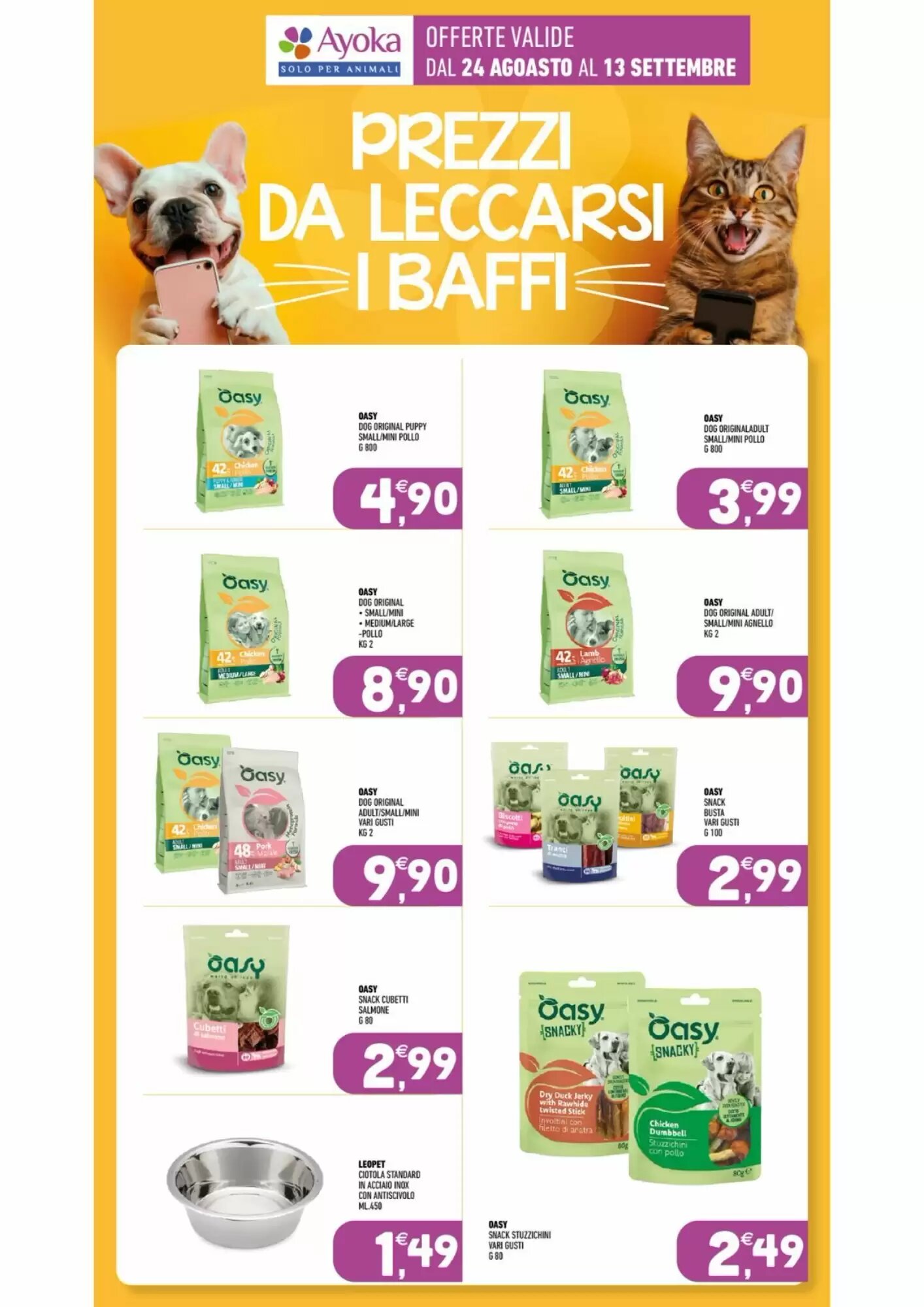 Volantino promozionale Ayoka  valide dal 24/08/2026 - Pagina 17.