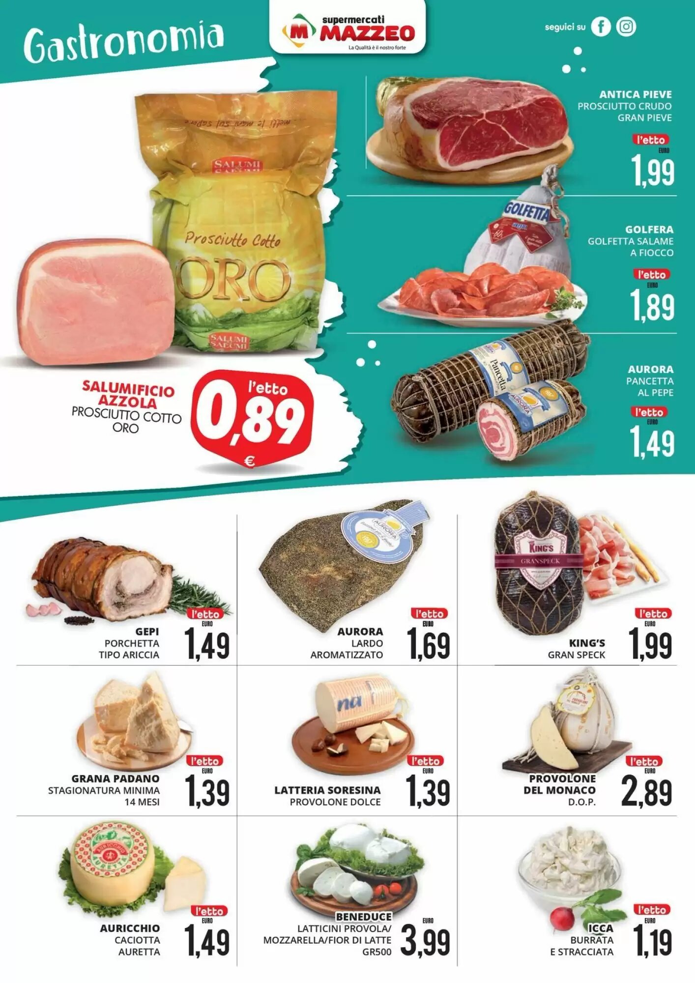 Volantino promozionale Mazzeo Supermercati  valide dal 24/08/2026 - Pagina 2.
