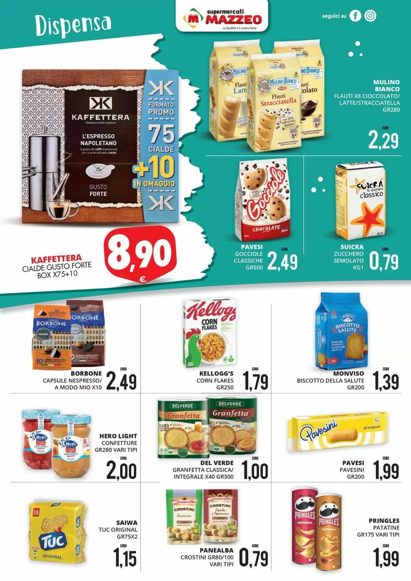 Volantino promozionale Mazzeo Supermercati  valide dal 24/08/2026 - Pagina 8.