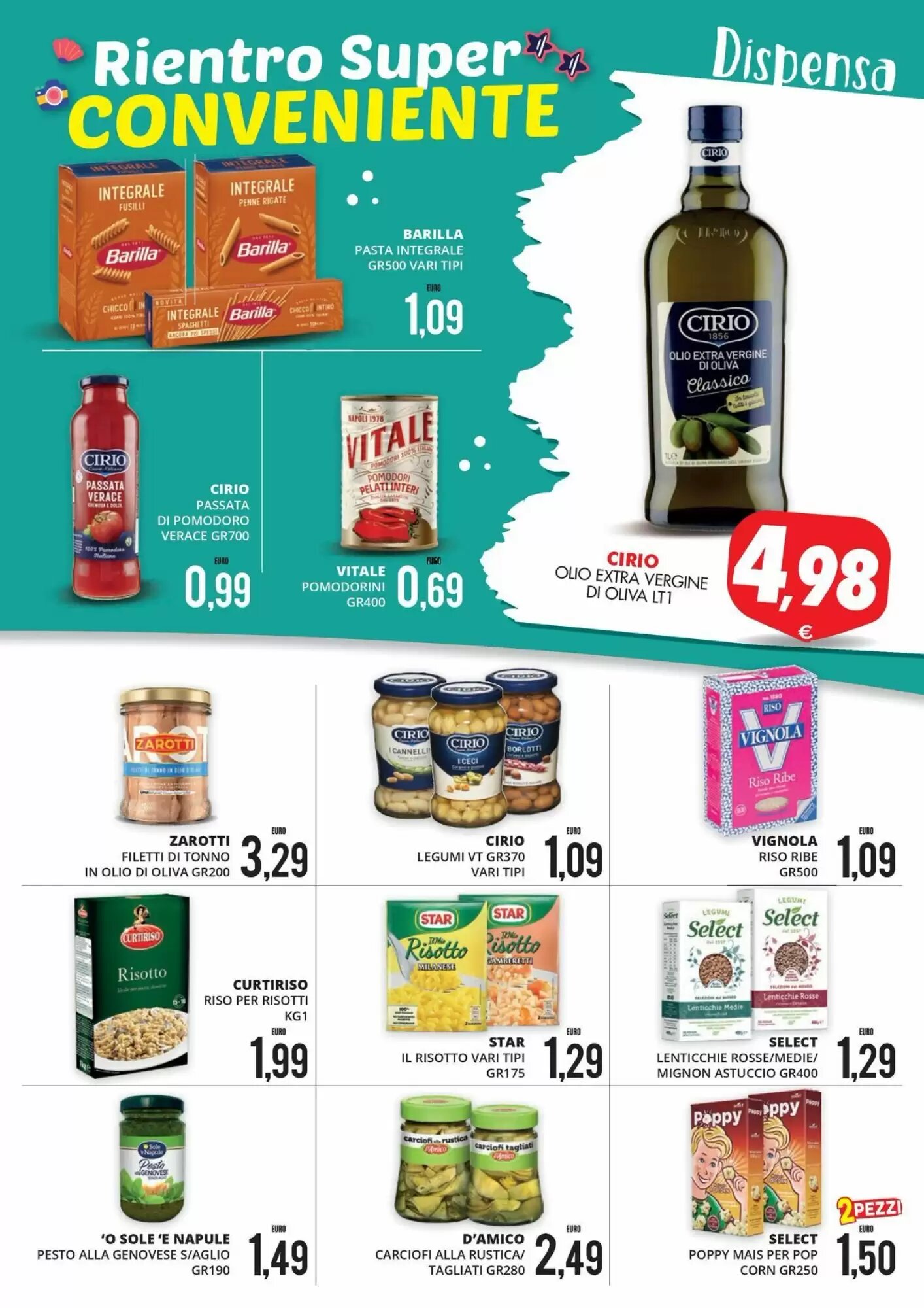 Volantino promozionale Mazzeo Supermercati  valide dal 24/08/2026 - Pagina 9.