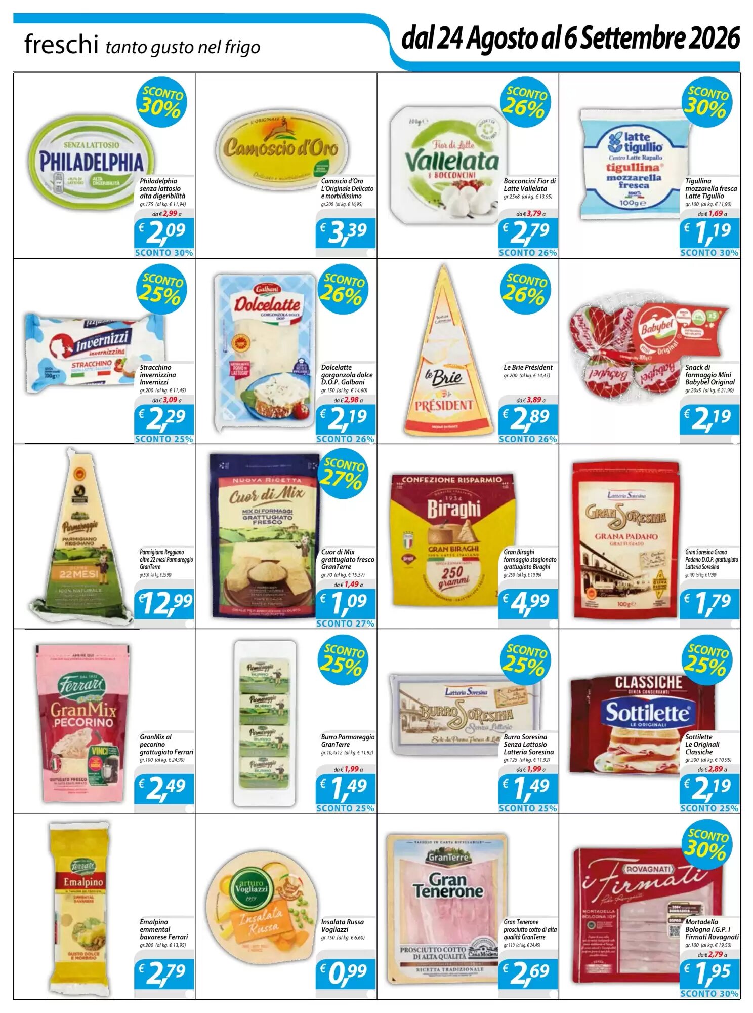 Volantino promozionale DiMeglio  valide dal 24/08/2026 - Pagina 4.