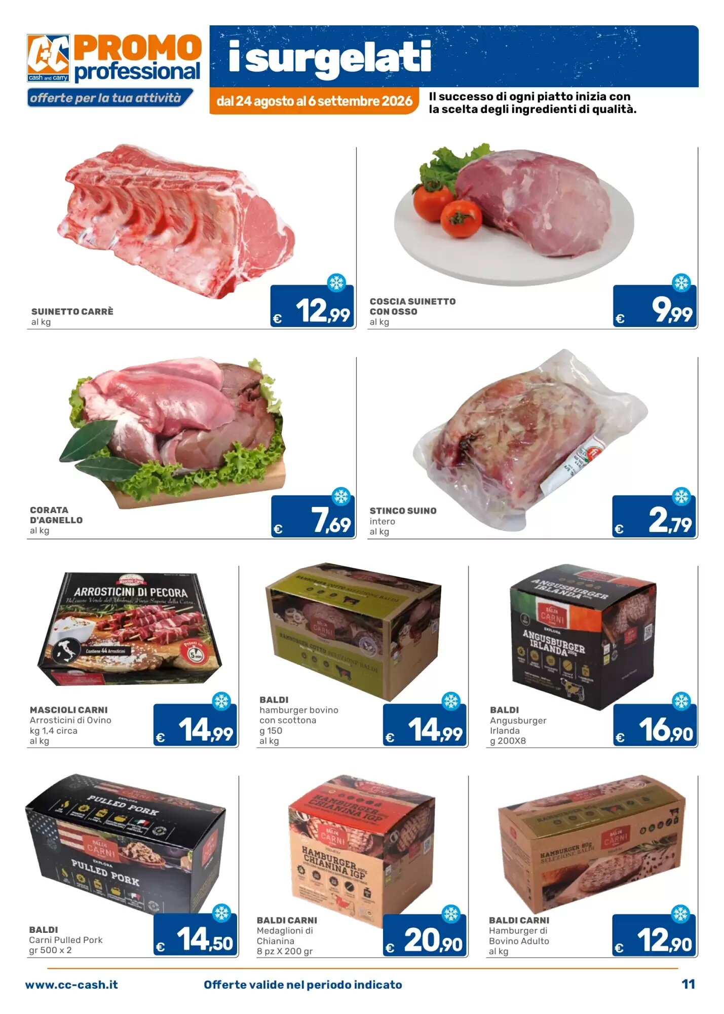 Volantino promozionale C+C Cash and Carry  valide dal 24/08/2026 - Pagina 11.