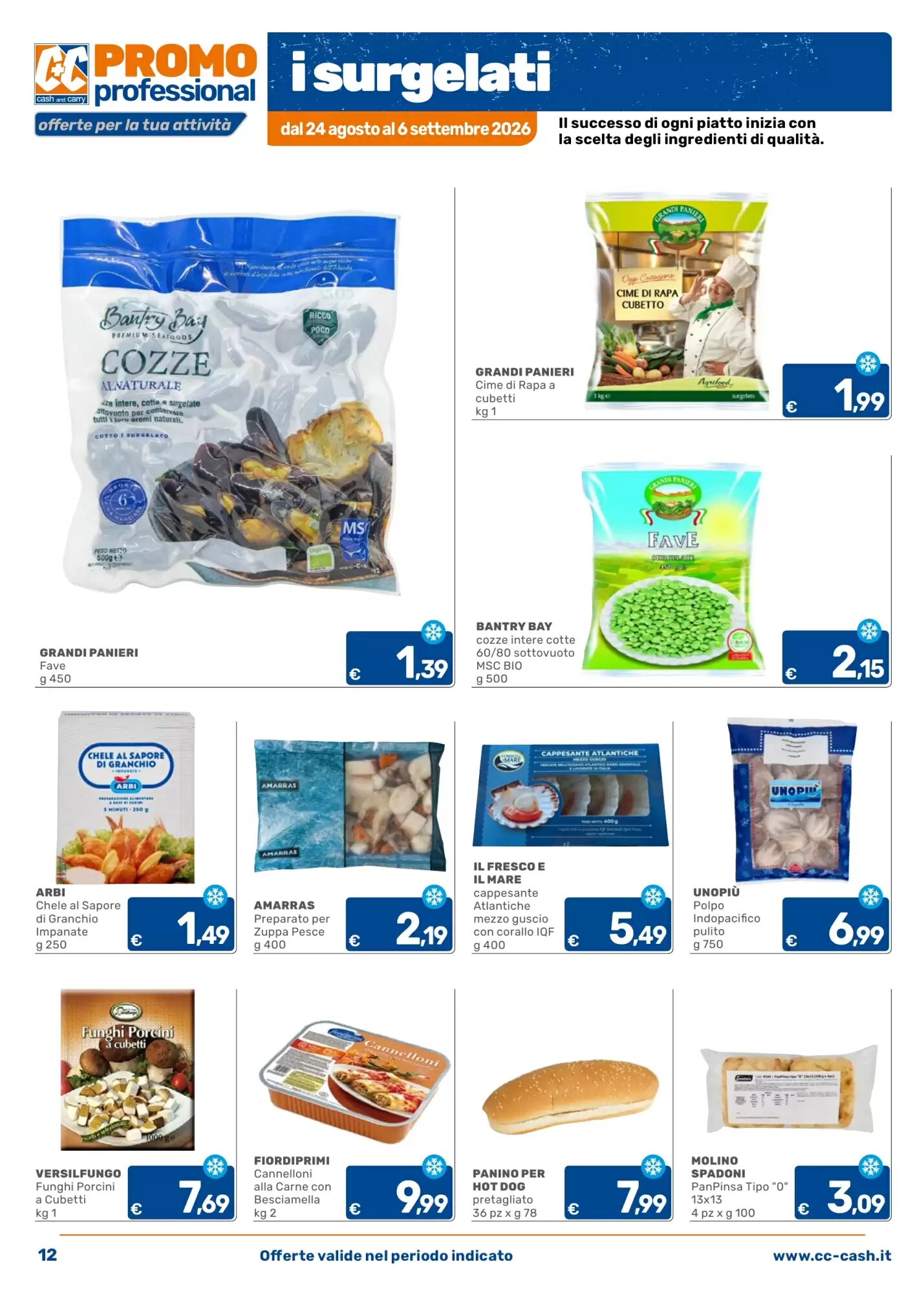 Volantino promozionale C+C Cash and Carry  valide dal 24/08/2026 - Pagina 12.