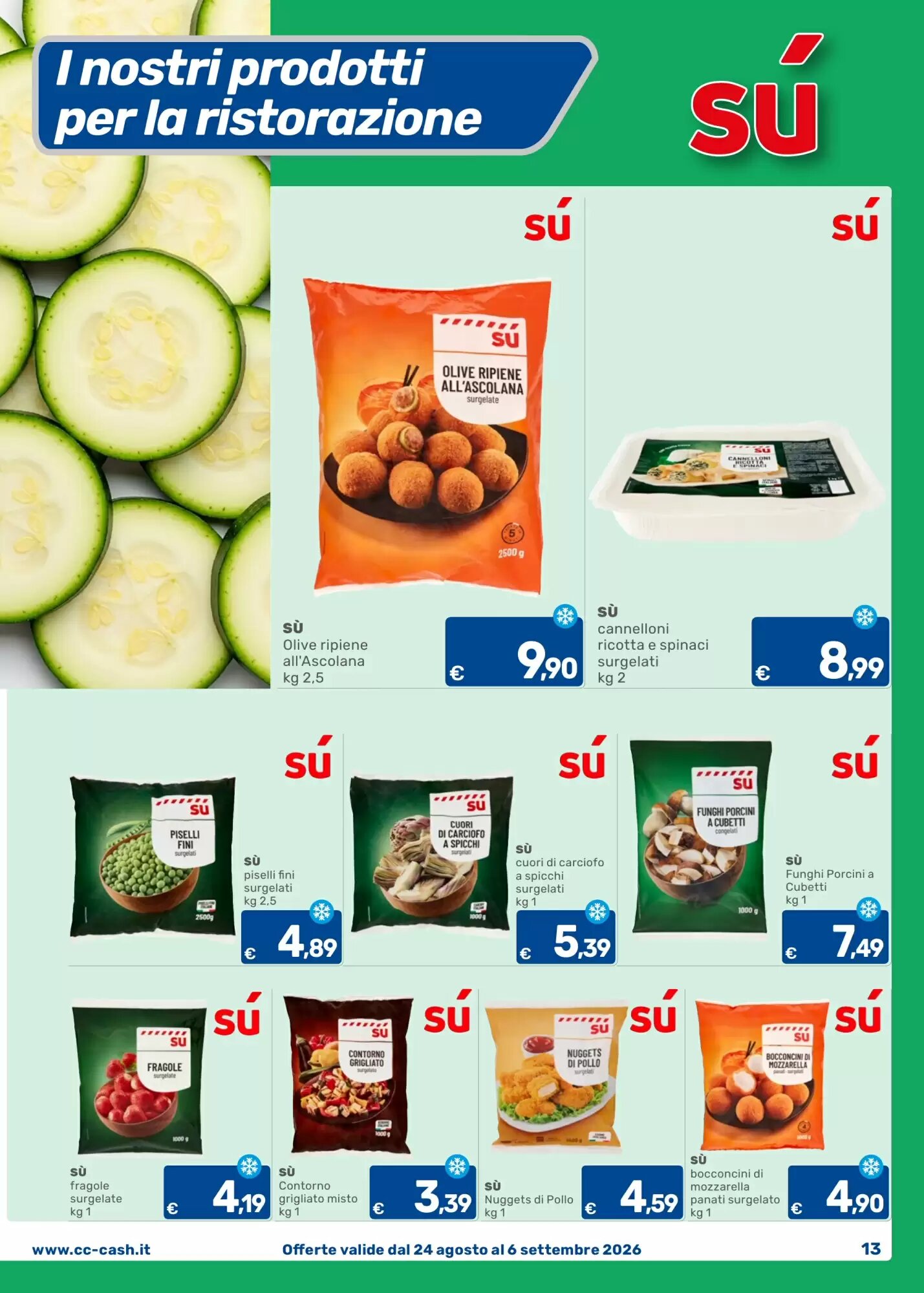 Volantino promozionale C+C Cash and Carry  valide dal 24/08/2026 - Pagina 13.