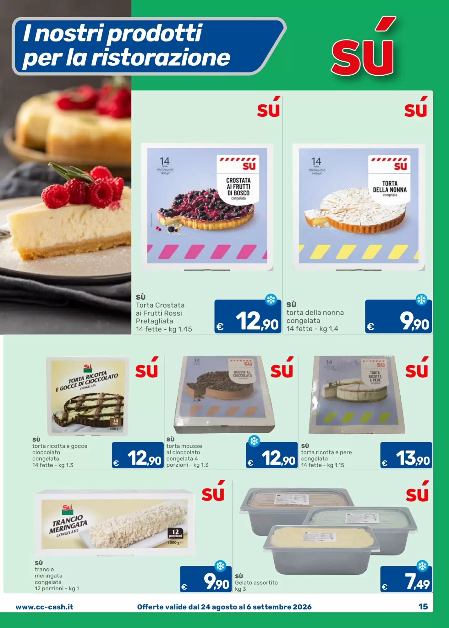 Volantino promozionale C+C Cash and Carry  valide dal 24/08/2026 - Pagina 15.