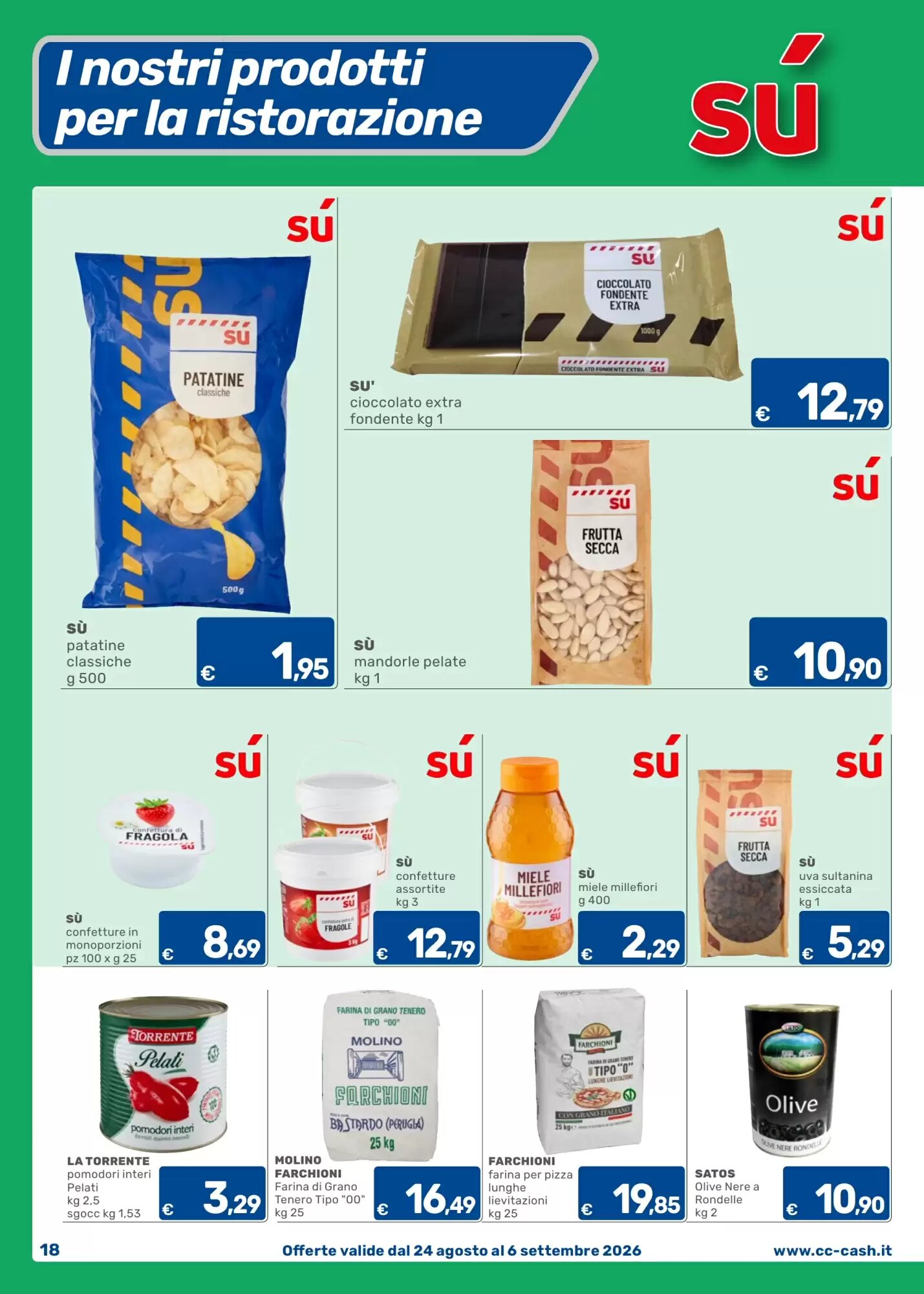 Volantino promozionale C+C Cash and Carry  valide dal 24/08/2026 - Pagina 18.