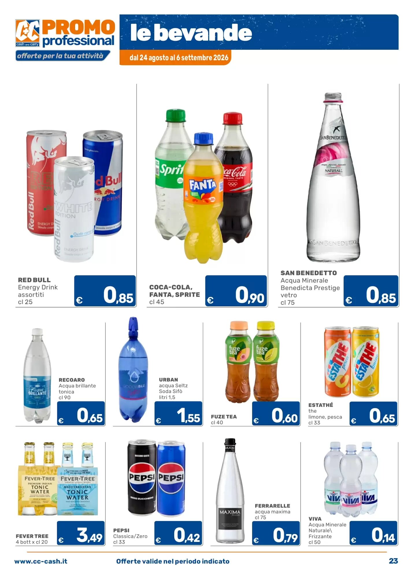 Volantino promozionale C+C Cash and Carry  valide dal 24/08/2026 - Pagina 23.