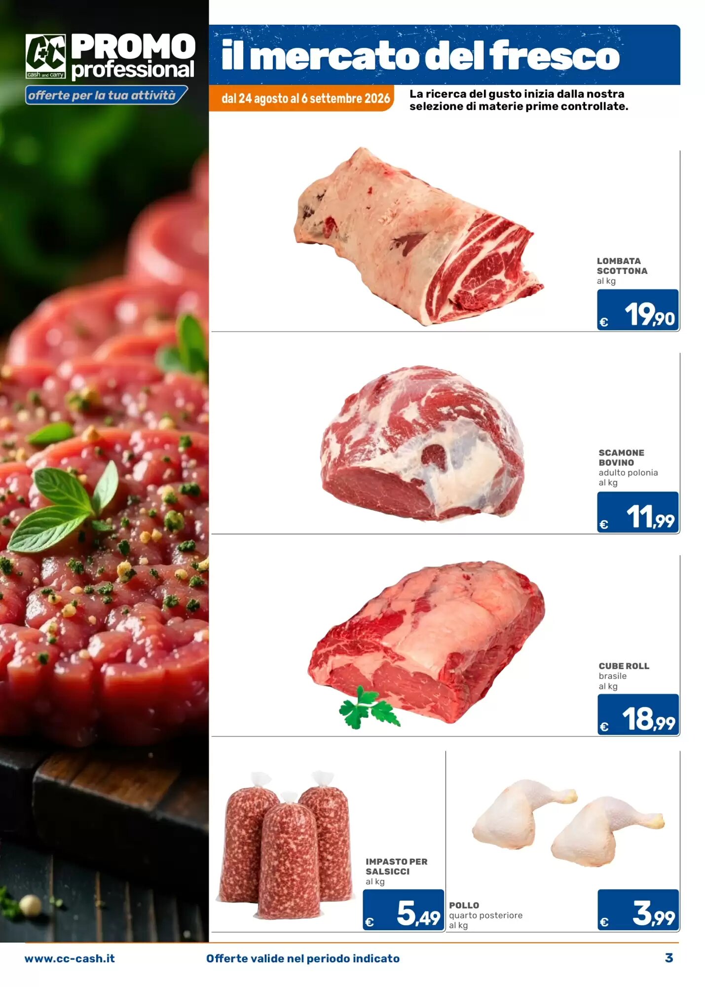 Volantino promozionale C+C Cash and Carry  valide dal 24/08/2026 - Pagina 3.