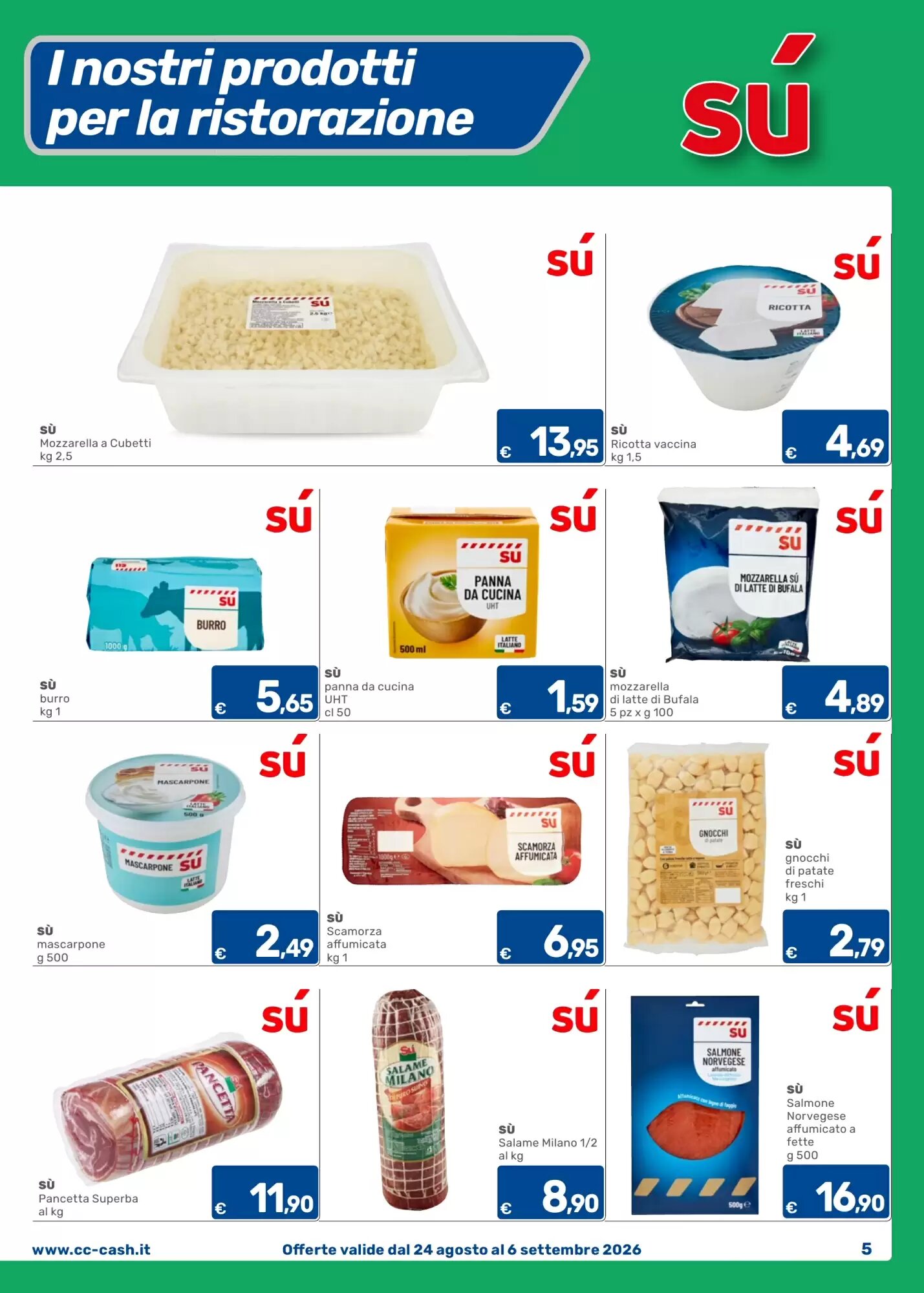 Volantino promozionale C+C Cash and Carry  valide dal 24/08/2026 - Pagina 5.