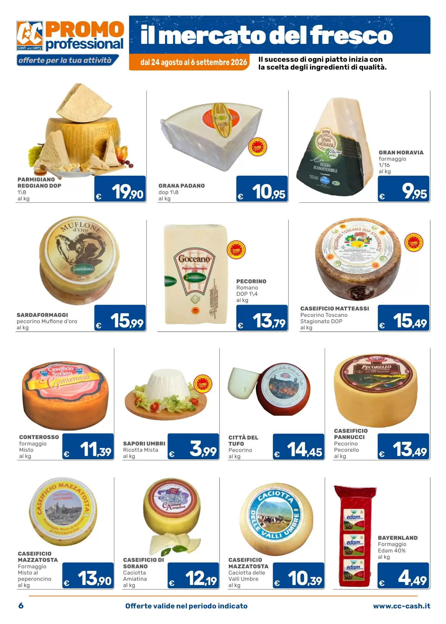 Volantino promozionale C+C Cash and Carry  valide dal 24/08/2026 - Pagina 6.