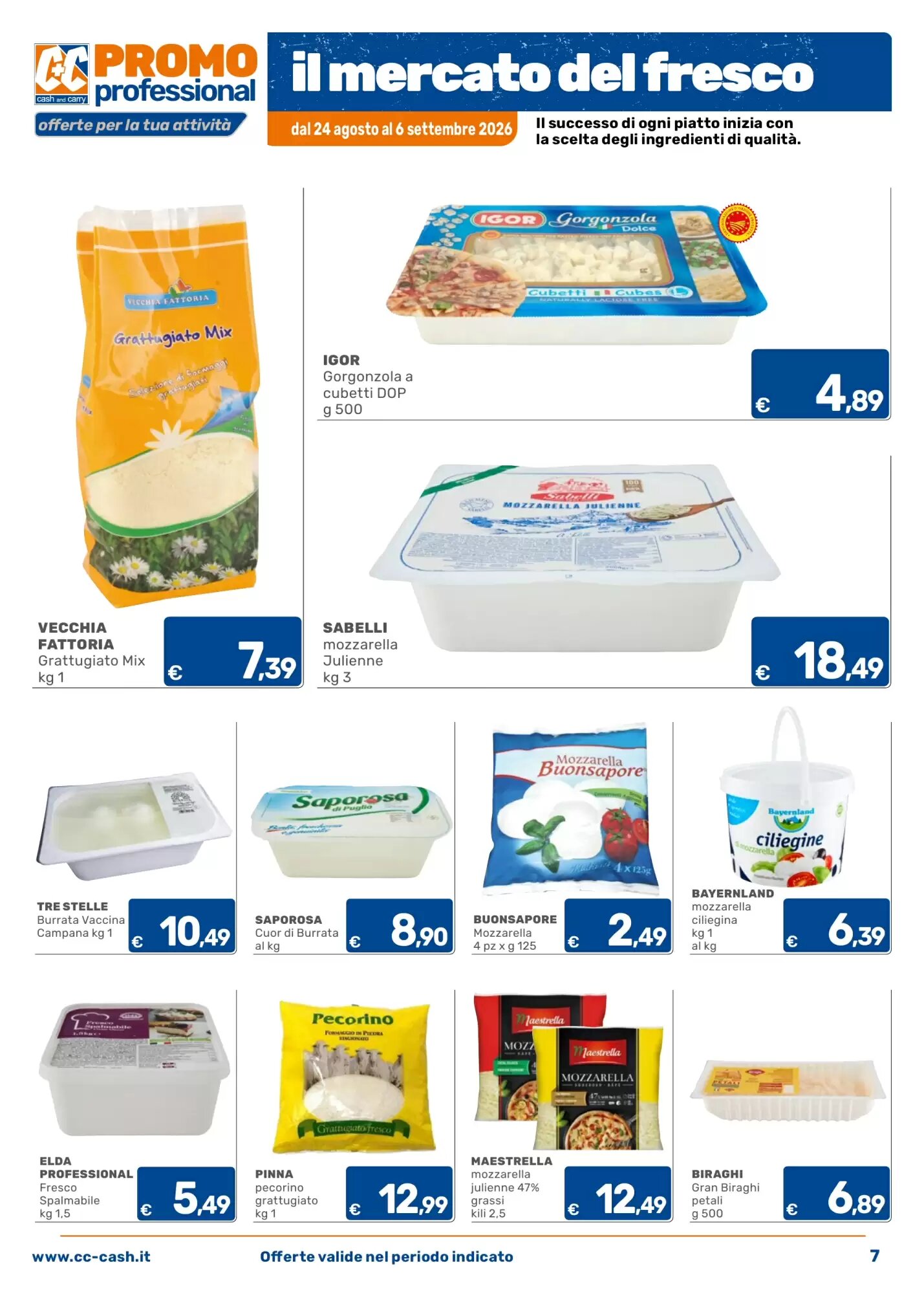 Volantino promozionale C+C Cash and Carry  valide dal 24/08/2026 - Pagina 7.