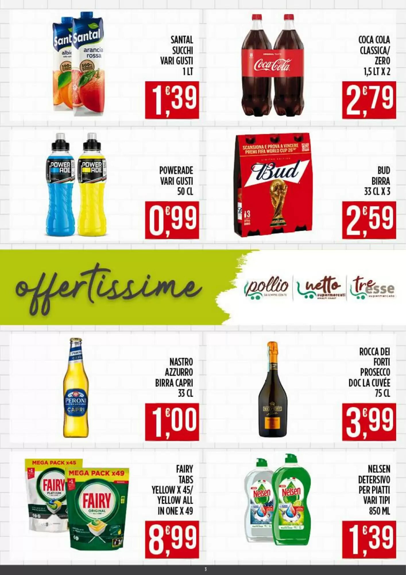 Volantino promozionale Netto Supermercati  valide dal 24/08/2026 - Pagina 3.