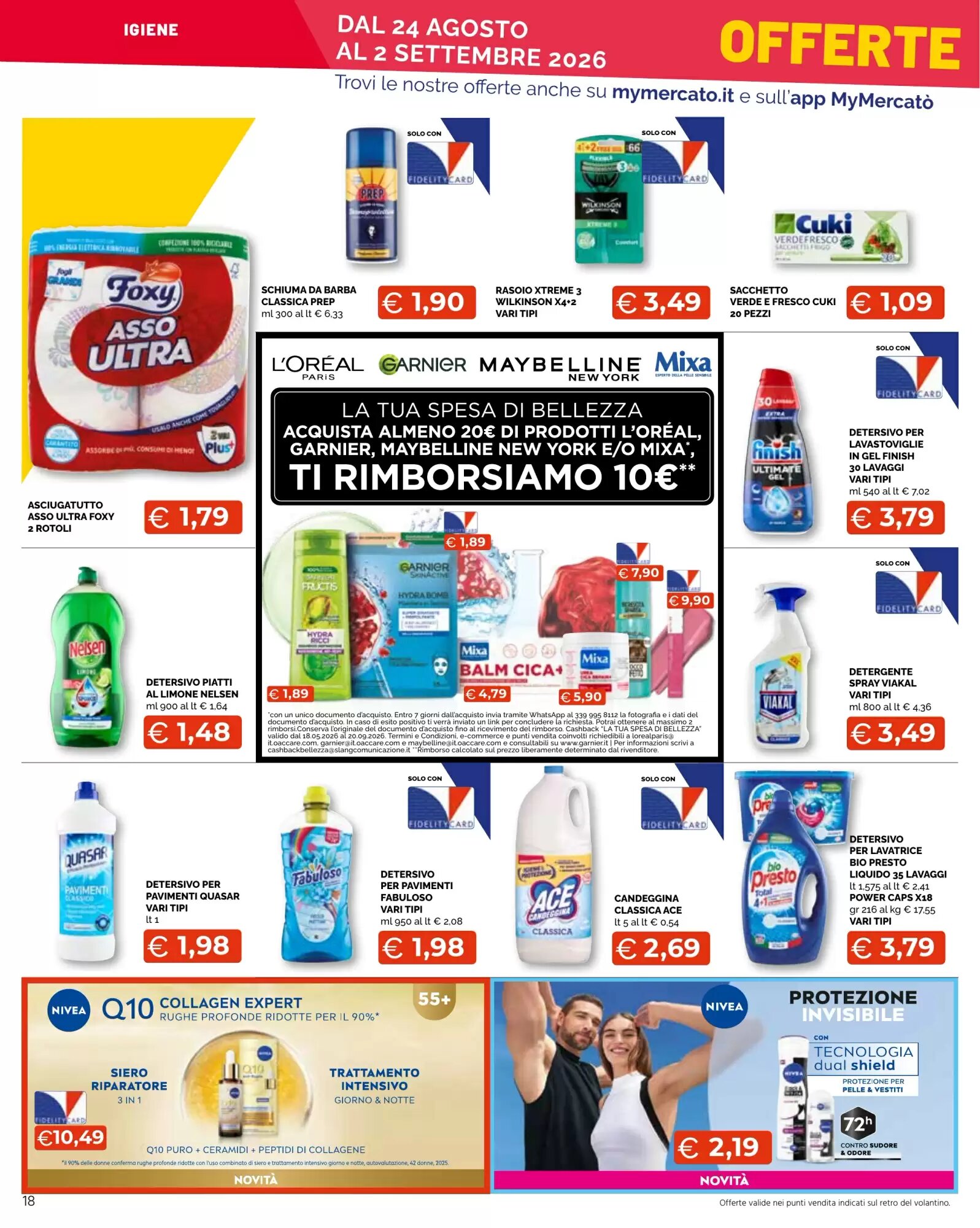 Volantino promozionale Mercatò Extra  valide dal 24/08/2026 - Pagina 18.