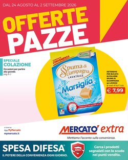 Volantino promozionale Mercatò Extra  valide dal 24/08/2026