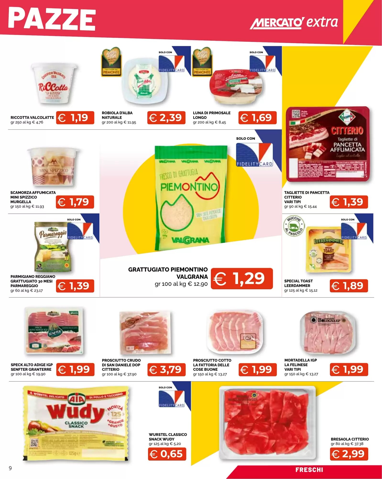 Volantino promozionale Mercatò Extra  valide dal 24/08/2026 - Pagina 9.