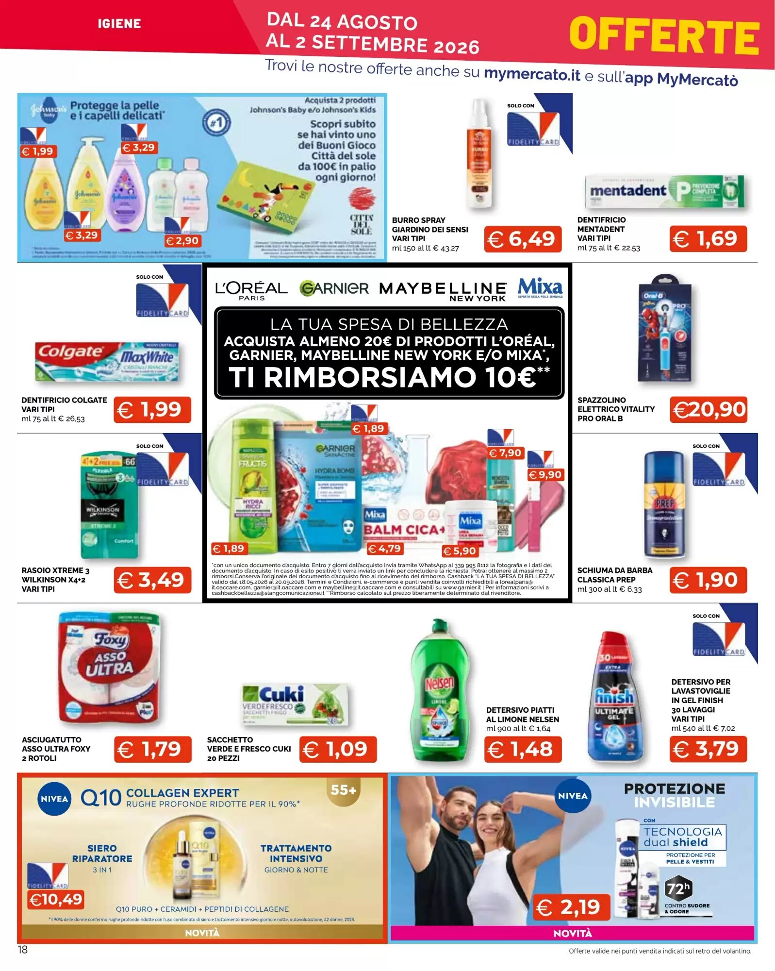Volantino promozionale Mercatò Big  valide dal 24/08/2026 - Pagina 18.