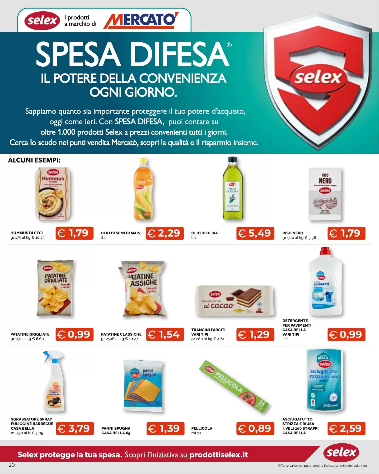 Volantino promozionale Mercatò Big  valide dal 24/08/2026 - Pagina 20.