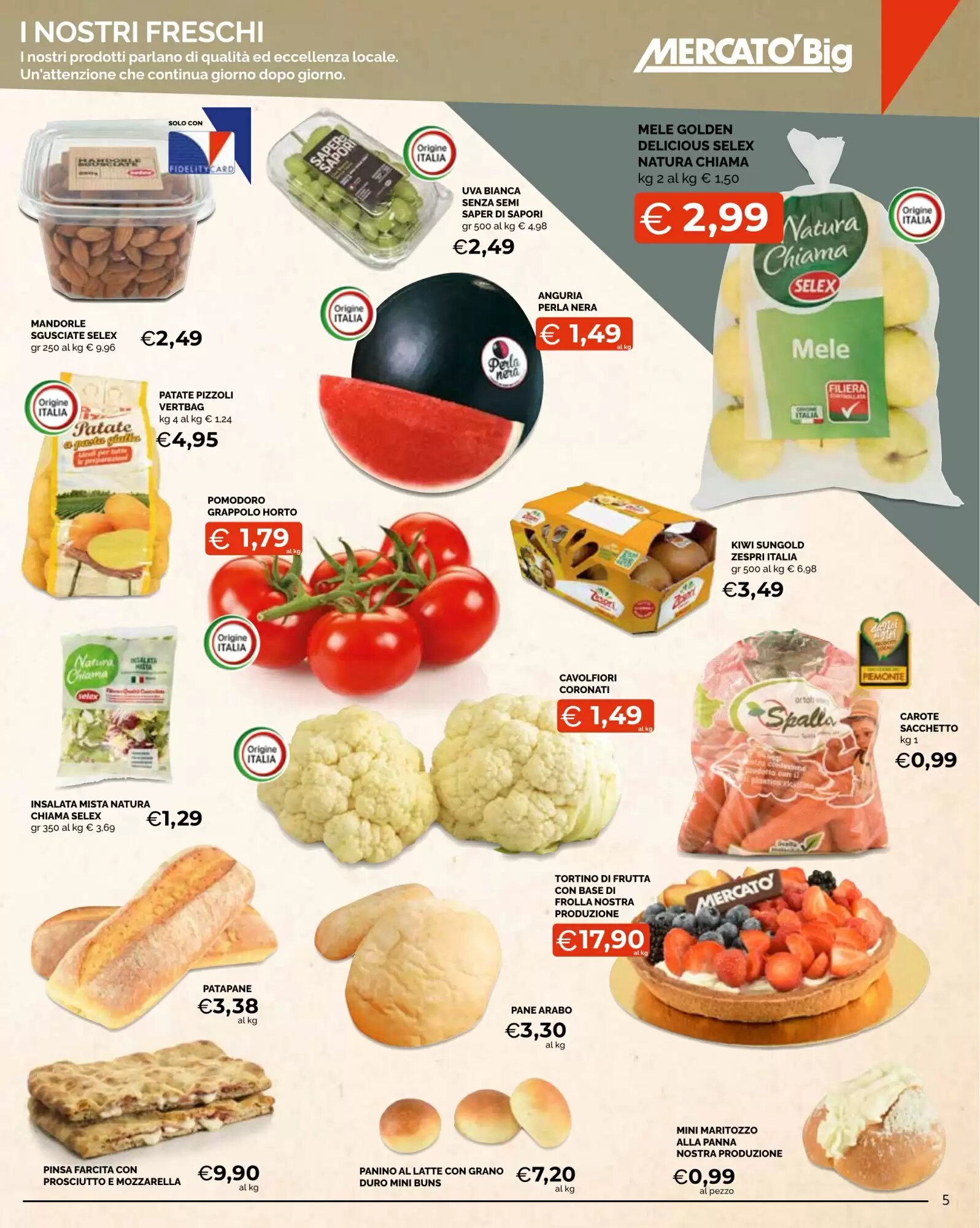 Volantino promozionale Mercatò Big  valide dal 24/08/2026 - Pagina 5.