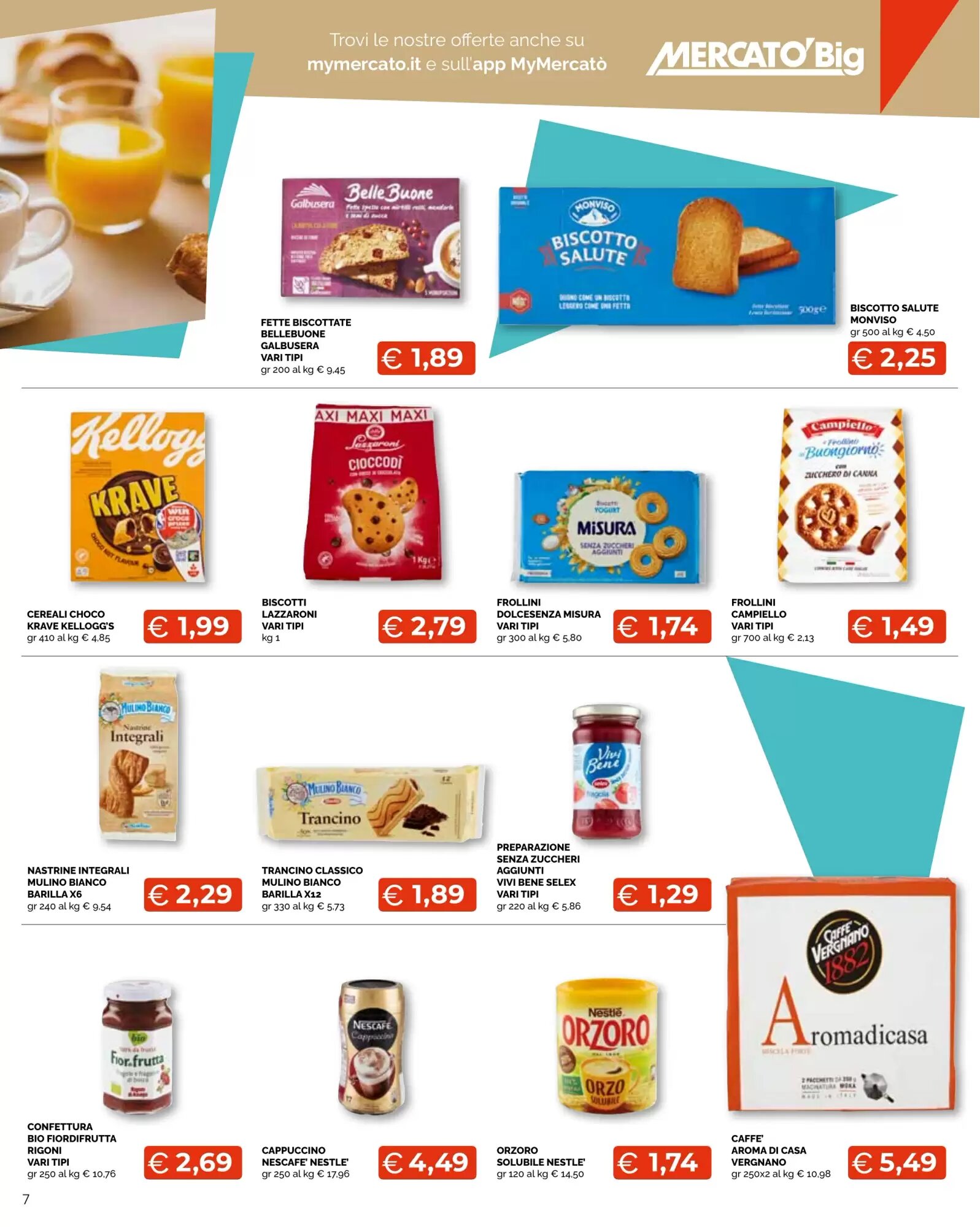 Volantino promozionale Mercatò Big  valide dal 24/08/2026 - Pagina 7.