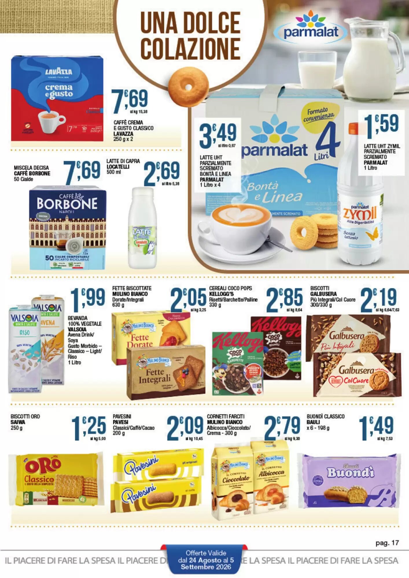 Volantino promozionale Sidis  valide dal 24/08/2026 - Pagina 17.