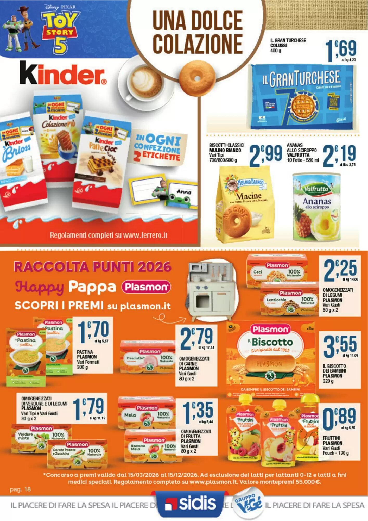 Volantino promozionale Sidis  valide dal 24/08/2026 - Pagina 18.