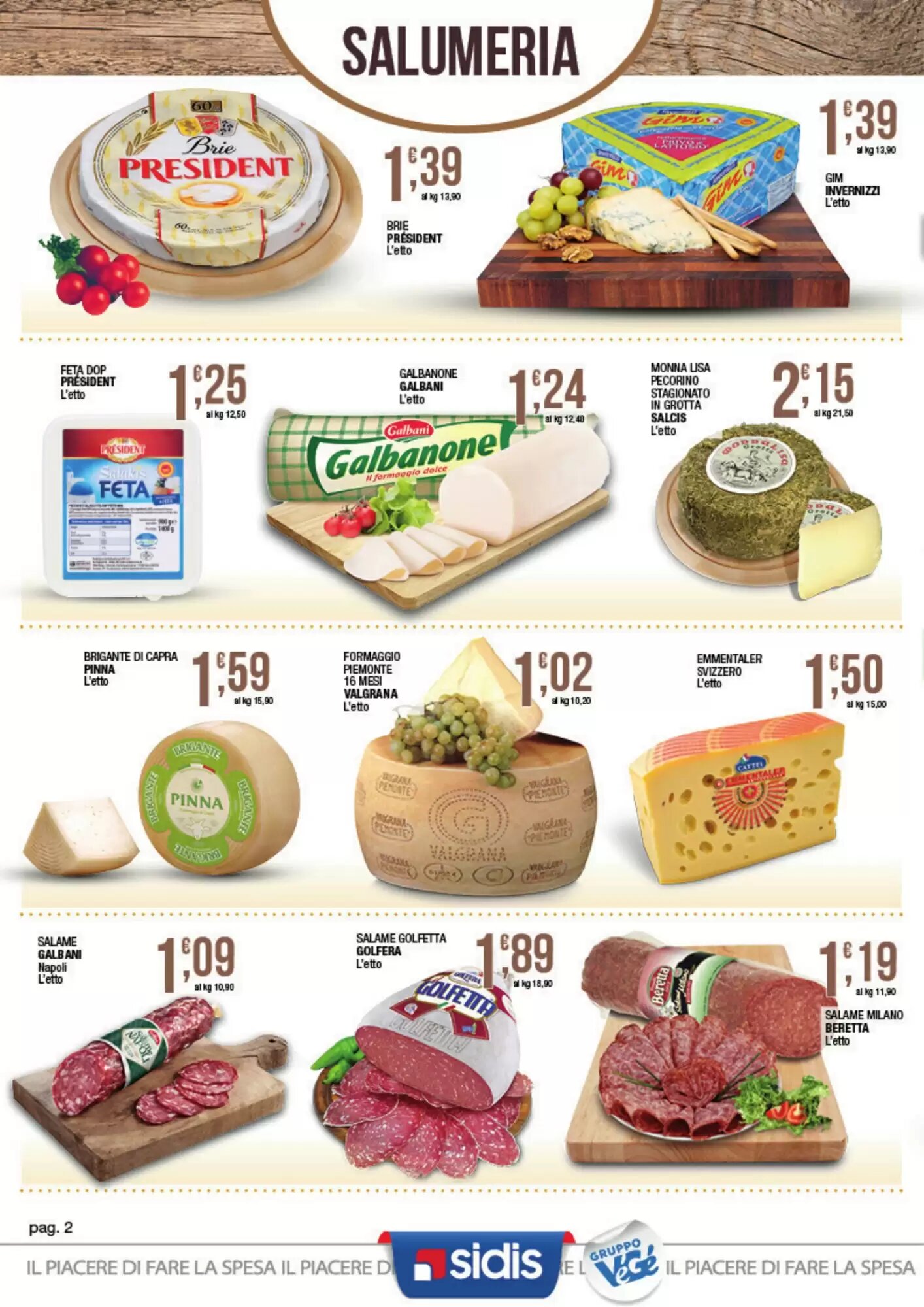 Volantino promozionale Sidis  valide dal 24/08/2026 - Pagina 2.