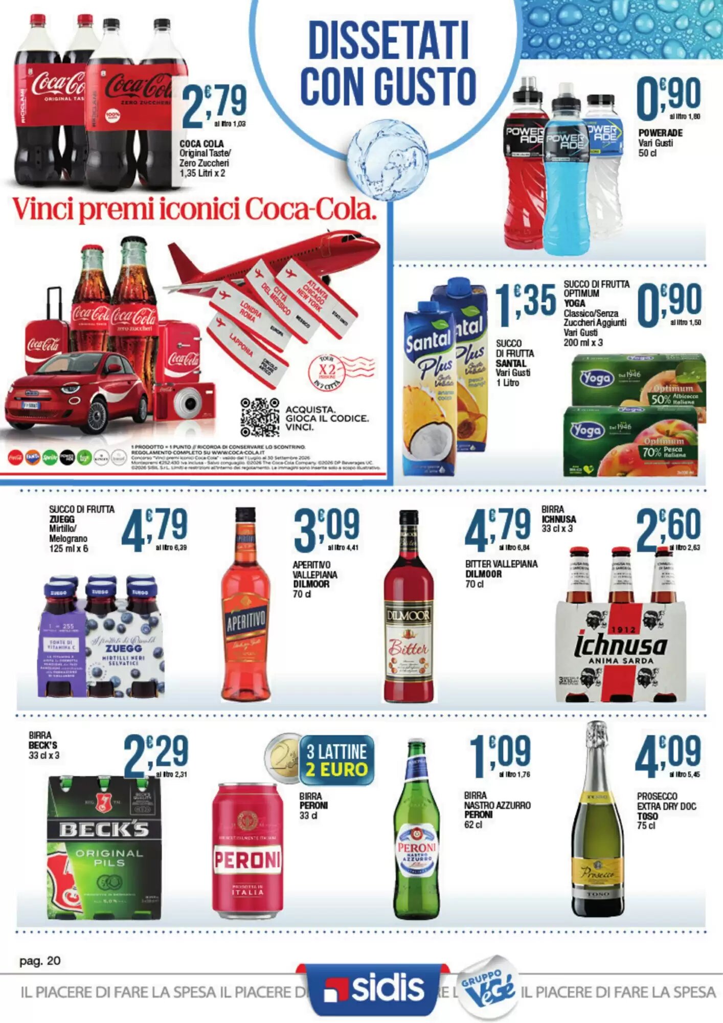 Volantino promozionale Sidis  valide dal 24/08/2026 - Pagina 20.