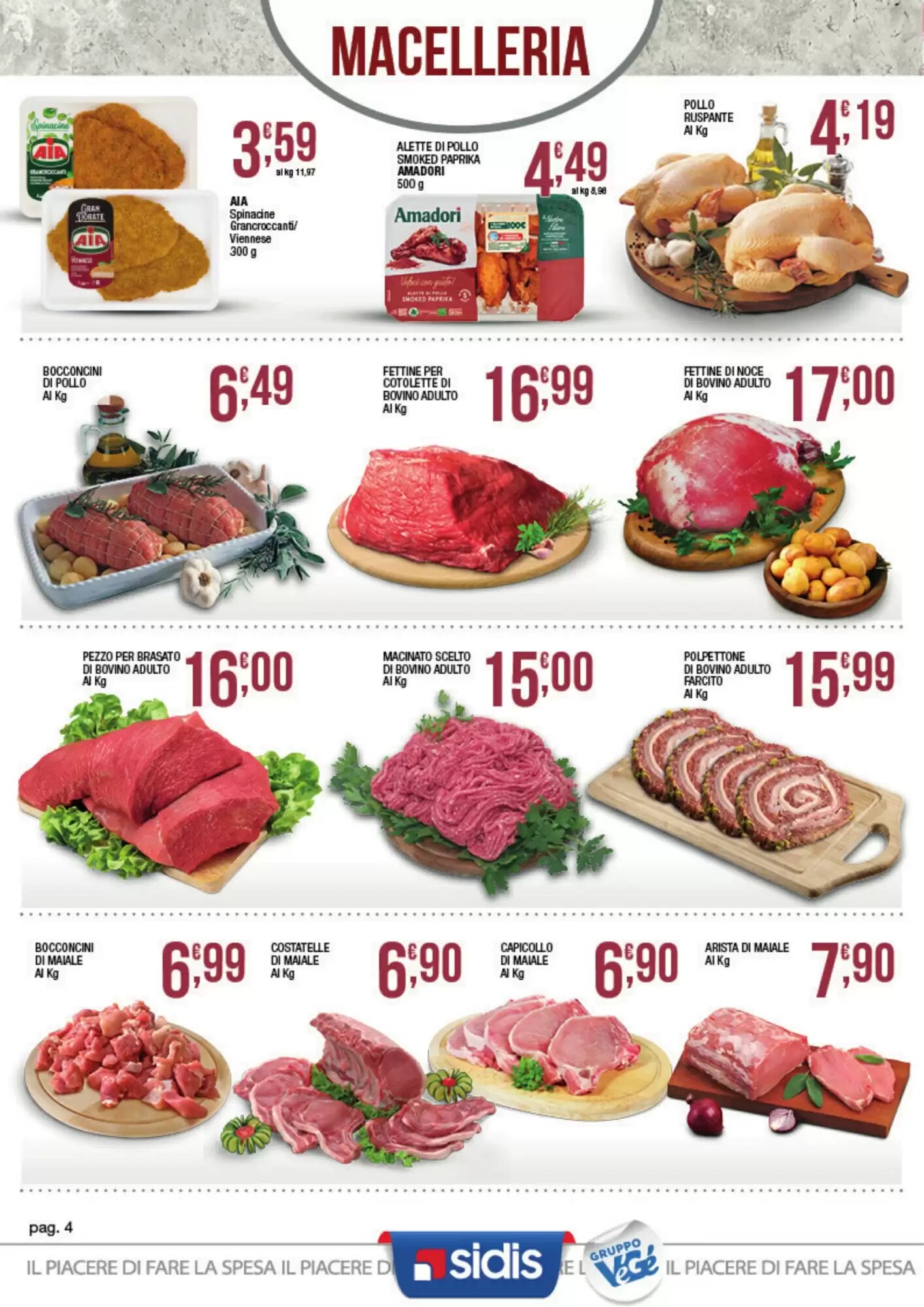 Volantino promozionale Sidis  valide dal 24/08/2026 - Pagina 4.