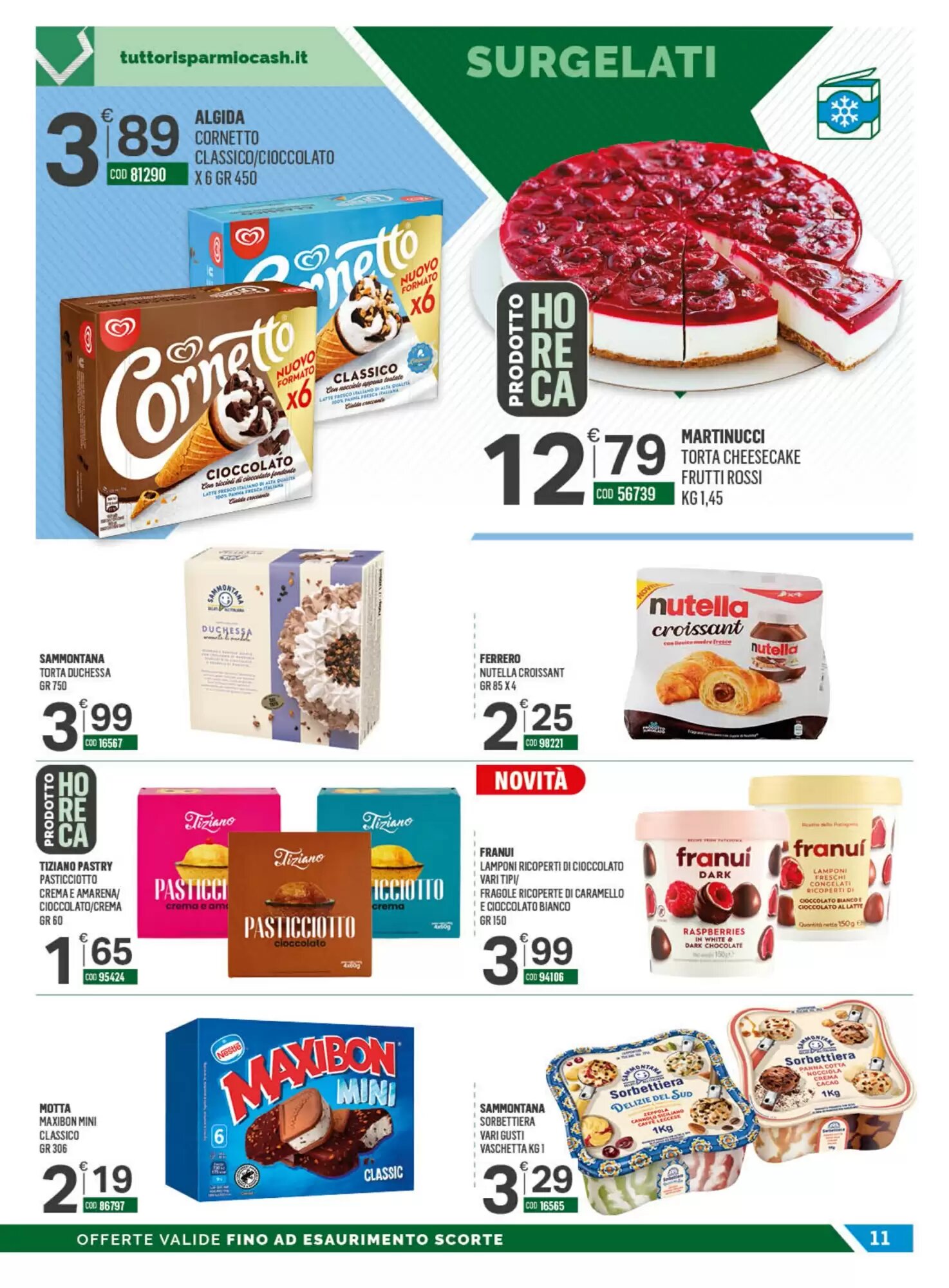 Volantino promozionale Tutto Risparmio Cash&Carry  valide dal 24/08/2026 - Pagina 11.